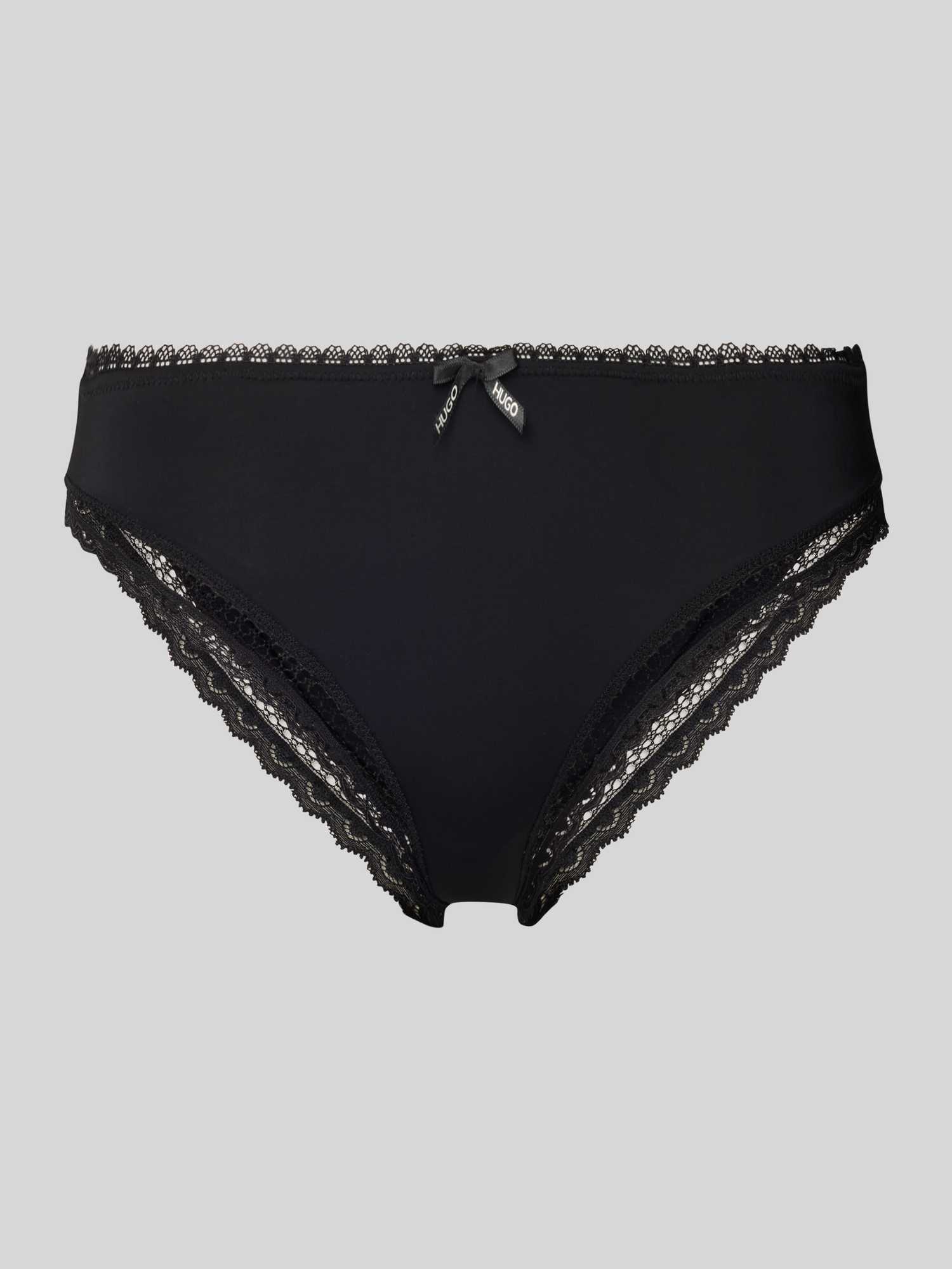 Hugo Dames Slips In Schwarz Maat Medium