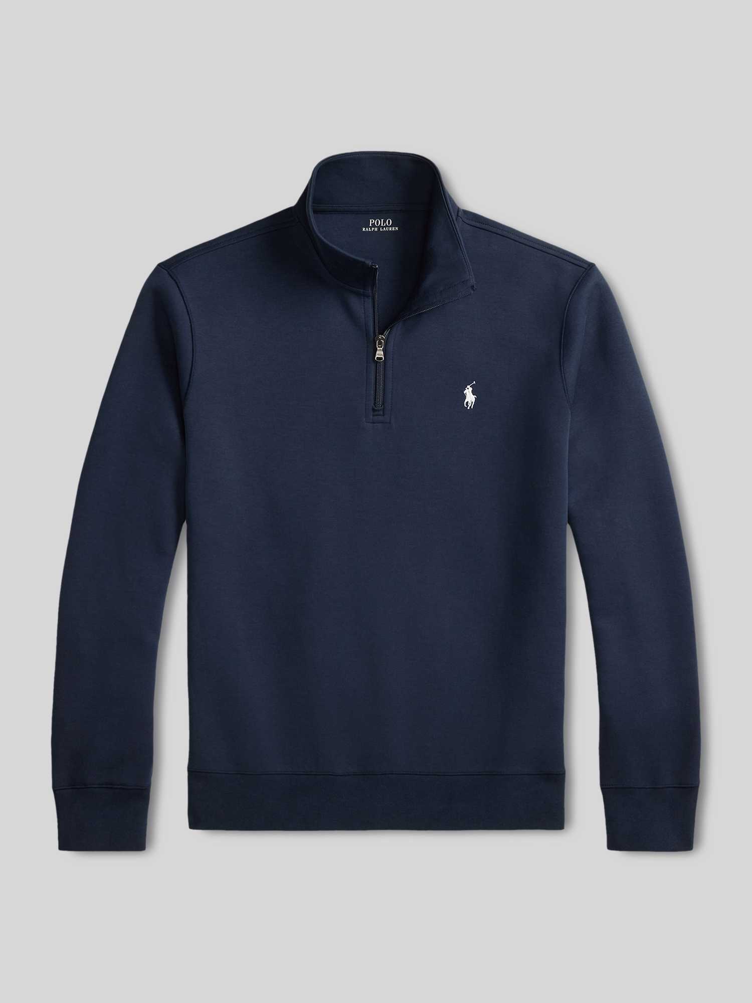 Polo Ralph Lauren Herren Marine Regular Fit Sweatshirt Aus Baumwoll-Mix Klein