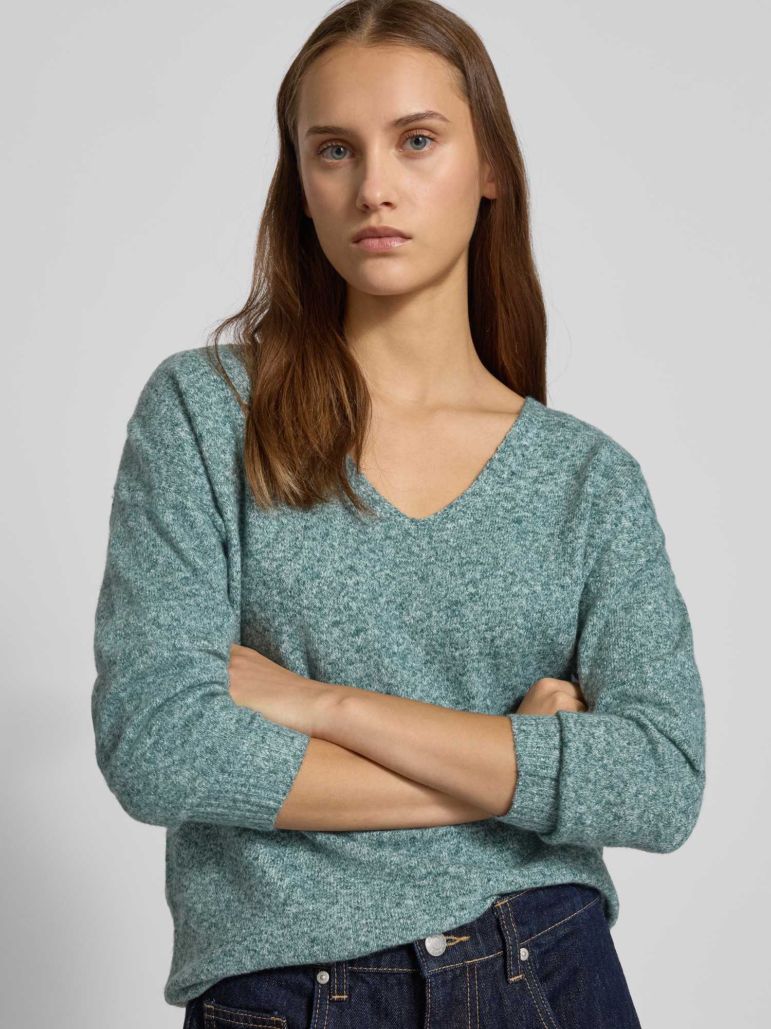 Only Damen Pullover Grün Gr. Extra Klein - Bild 2