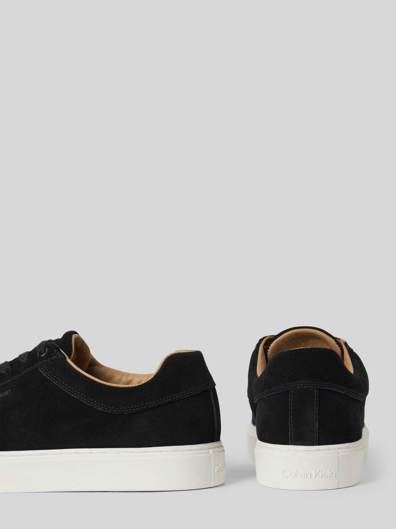 CK Calvin Klein Herren Sneaker Leder Schwarz Größe 40 - Bild 2