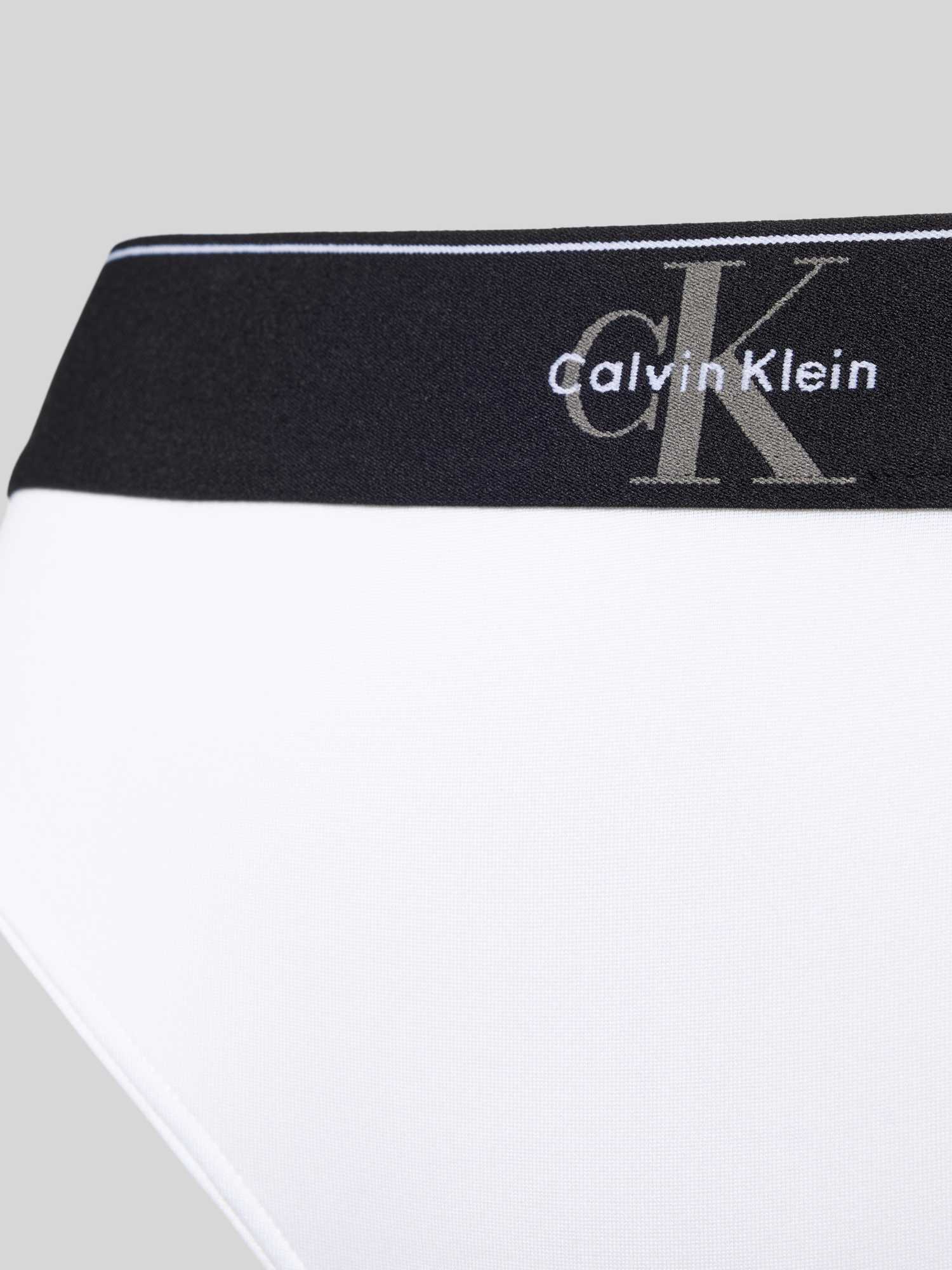 VAN GRAAF Calvin Klein Damen Weiß String Extra Klein - Bild 3