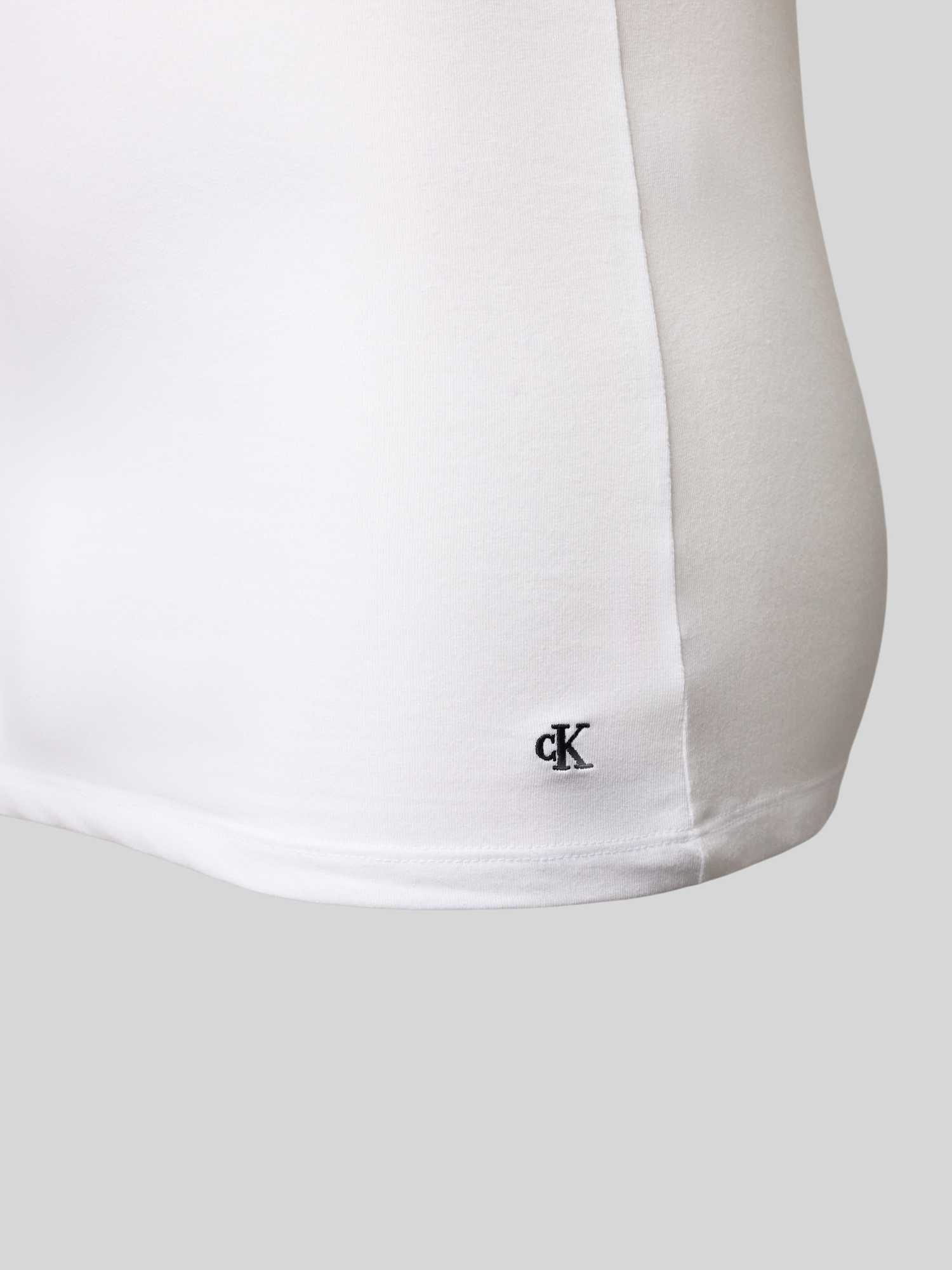 Calvin Klein Underwear Herren Unterhemd XXL Weiss Baumwolle Mix - Bild 6