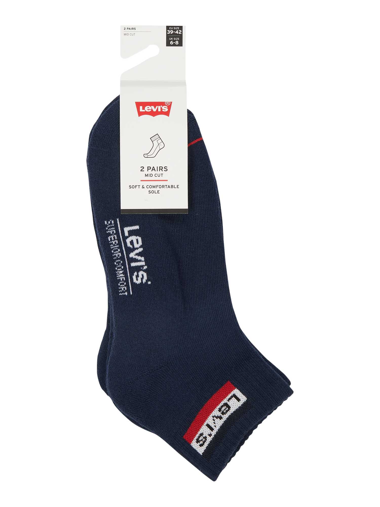 Levi's Quarter Socken Unisex 2er Pack - Bild 4