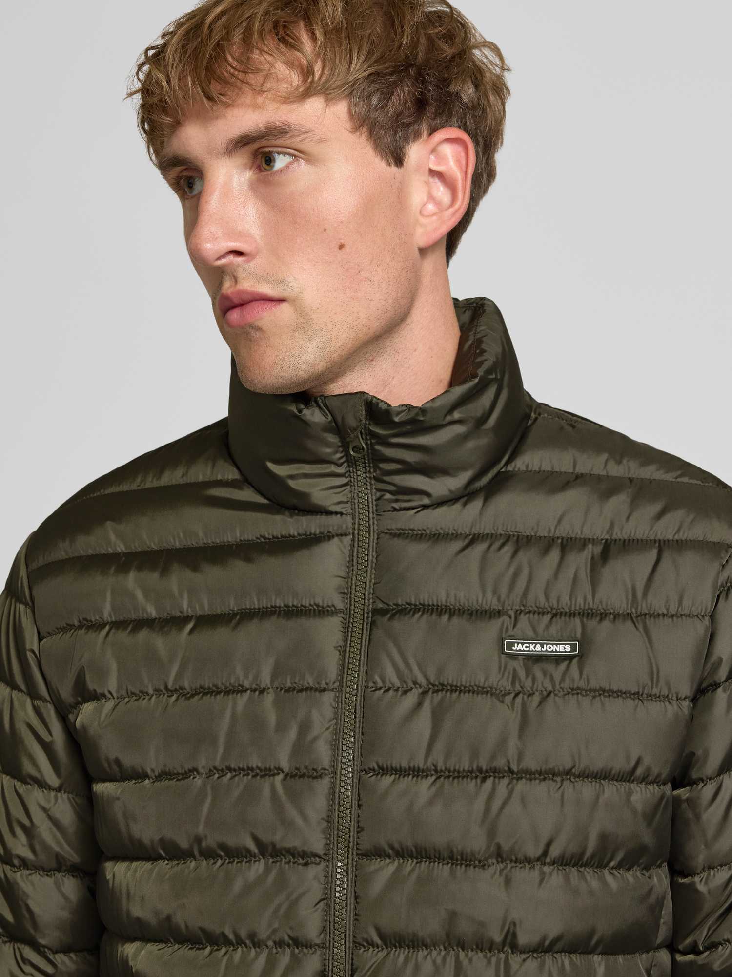JACK & JONES Herren Jjelvis Light Puffer Collar Jjelvis Light Puffer Collar (1er Pack) - Bild 3