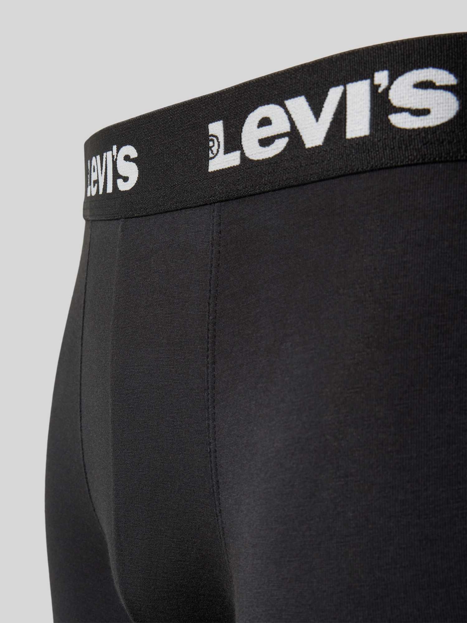 Levi's Boxer Shorts Mit Logos Schwarz, Herren Größe Xl - Bild 3