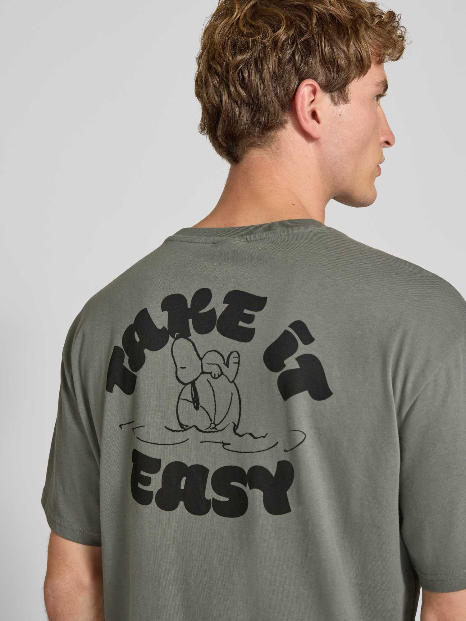 Only & Sons - Herren - T-Shirt - M - Dunkelgrau - Bild 2