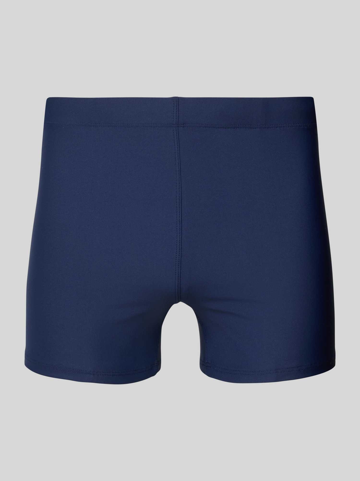 Skinny fit zwembroek met labelprint