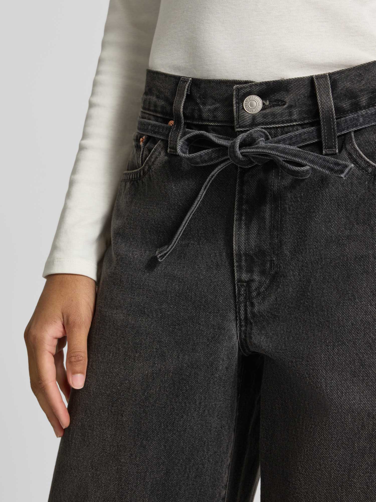 Levi's - Xl Gerades Jeans - Jeans - Damen - Schwarzk - W30 L31 - Bild 10