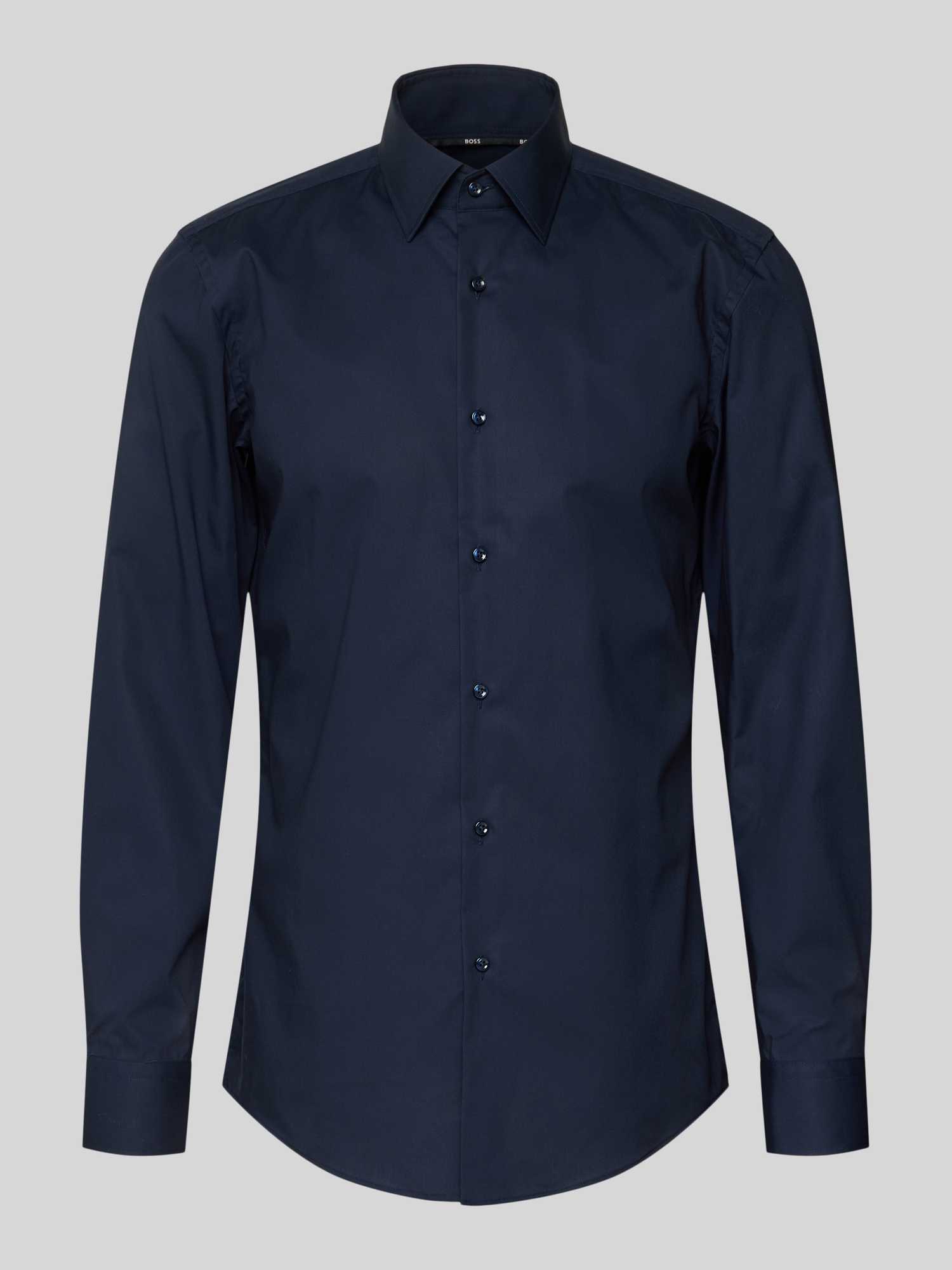 Boss Heren Zakelijke Overhemden In Blauw/Turquoise Maat 42 