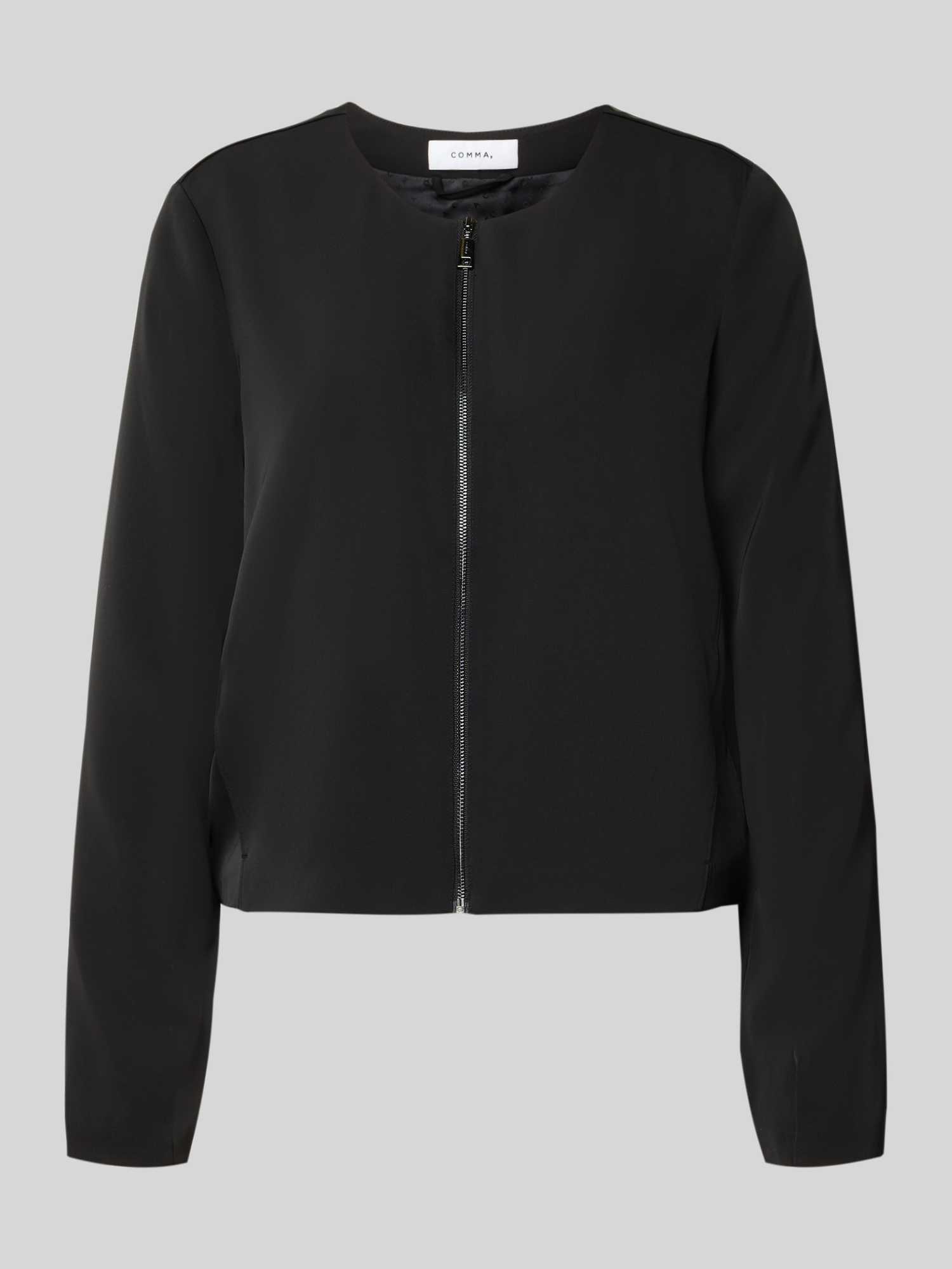 Comma Dames Korte Blazers In Schwarz Maat 36 
