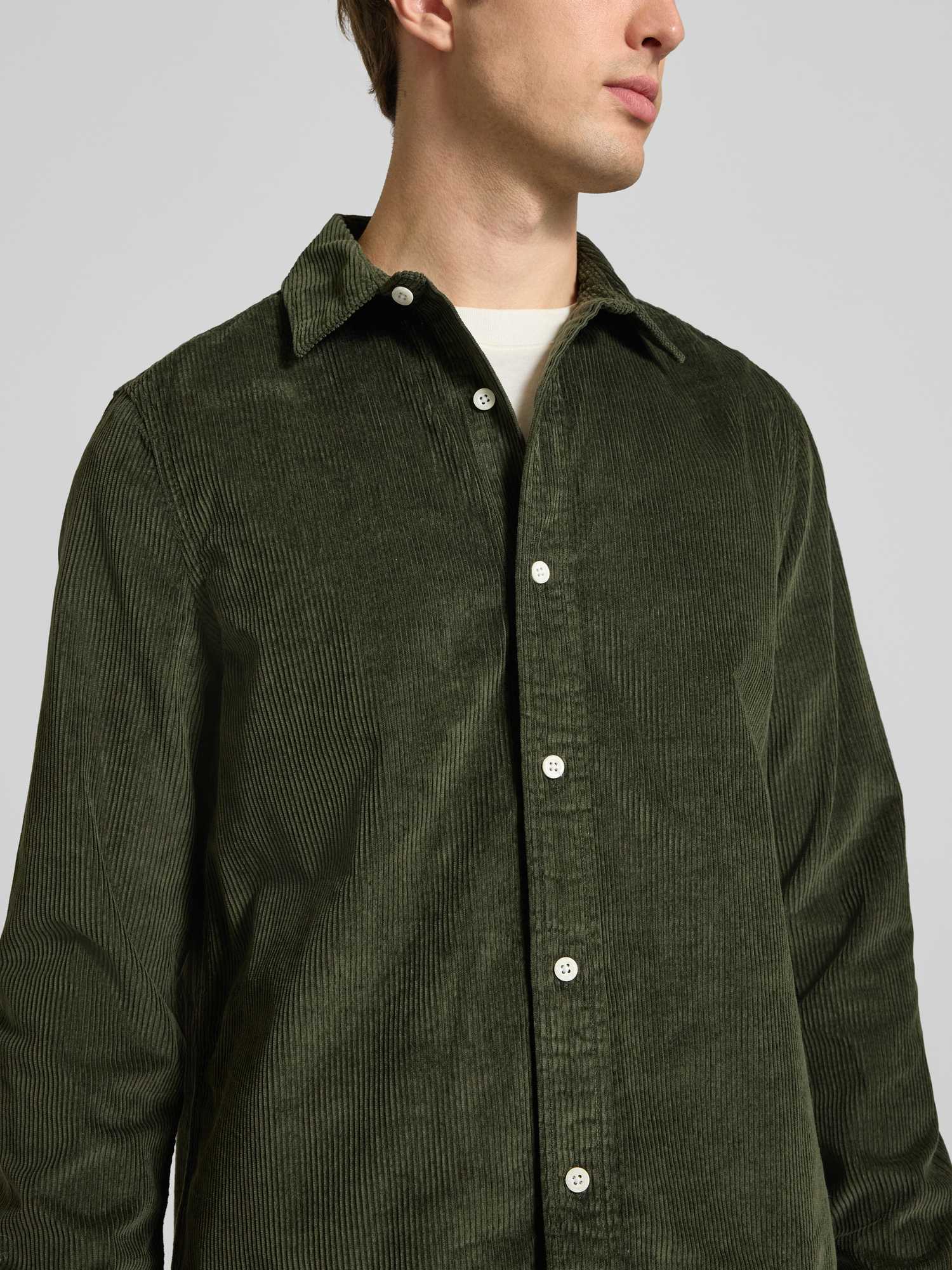 Superdry Herren Vert Überhemd Aus Cord - Bild 4