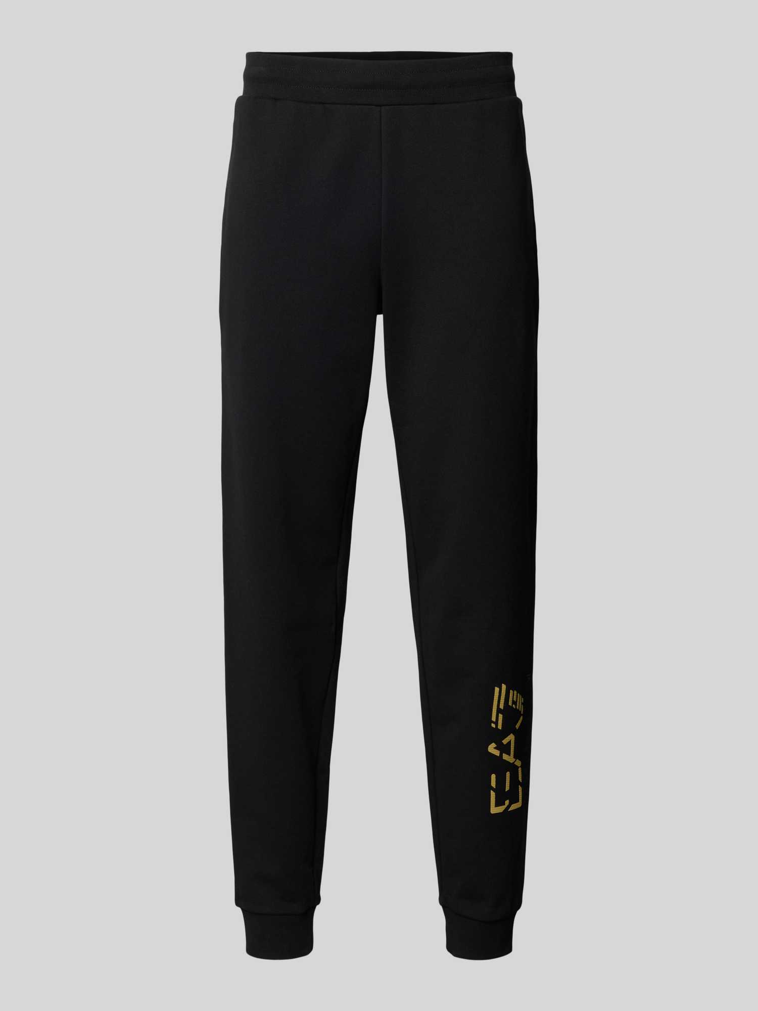 Ea7 Emporio Armani Armani Heren Sweatpants In Schwarz Maat Small