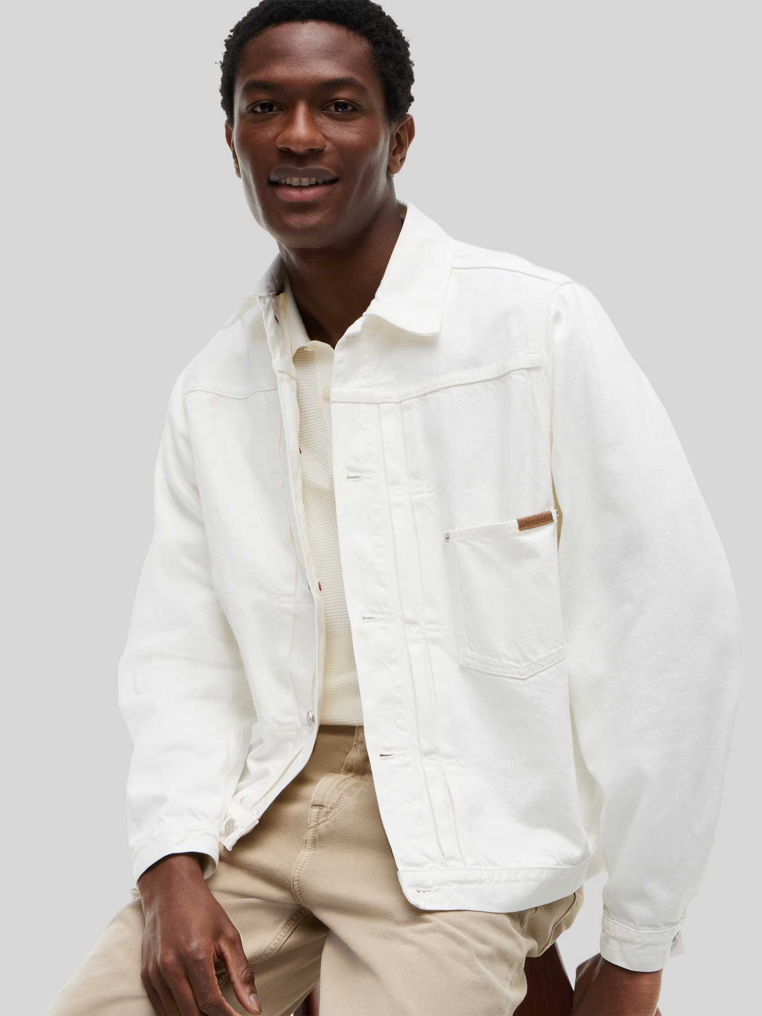 Tommy Hilfiger - Herren - Blouson - Regular Fit - S - Weiss - Bild 2