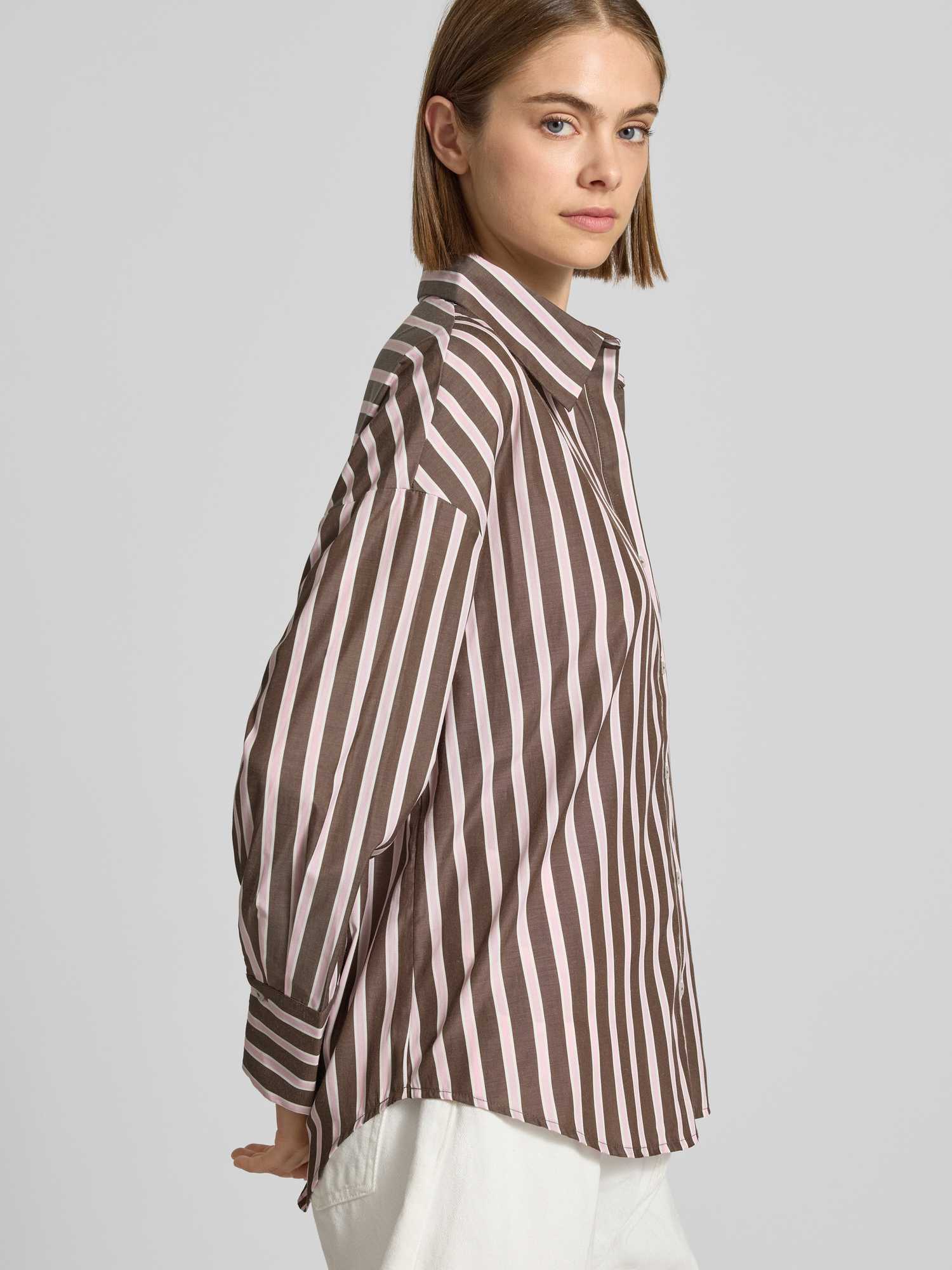 Only Damen Hemdblusen Braun Gr. Klein - Bild 4