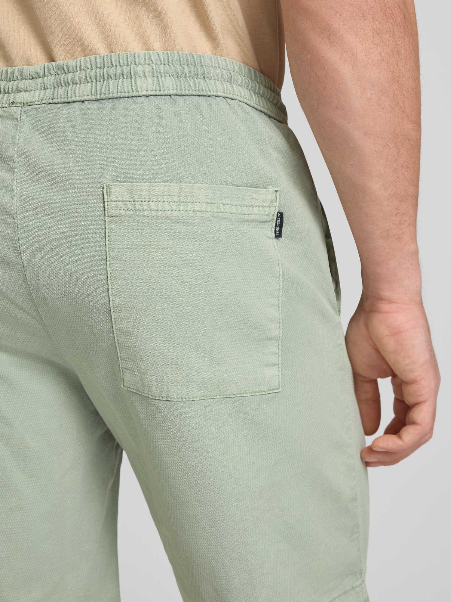Jack & Jones Herren Sweat Shorts Grün Gr. Mittel - Bild 3