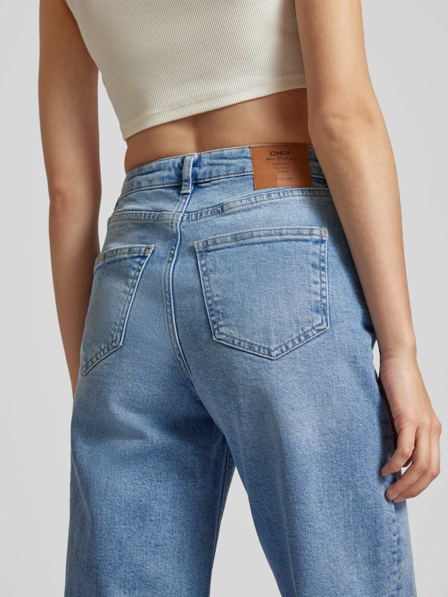 ONLY Female Jeans mit weitem Bein ONLJUICY Hohe Taille Weiter Beinschnitt Jeans - Bild 5