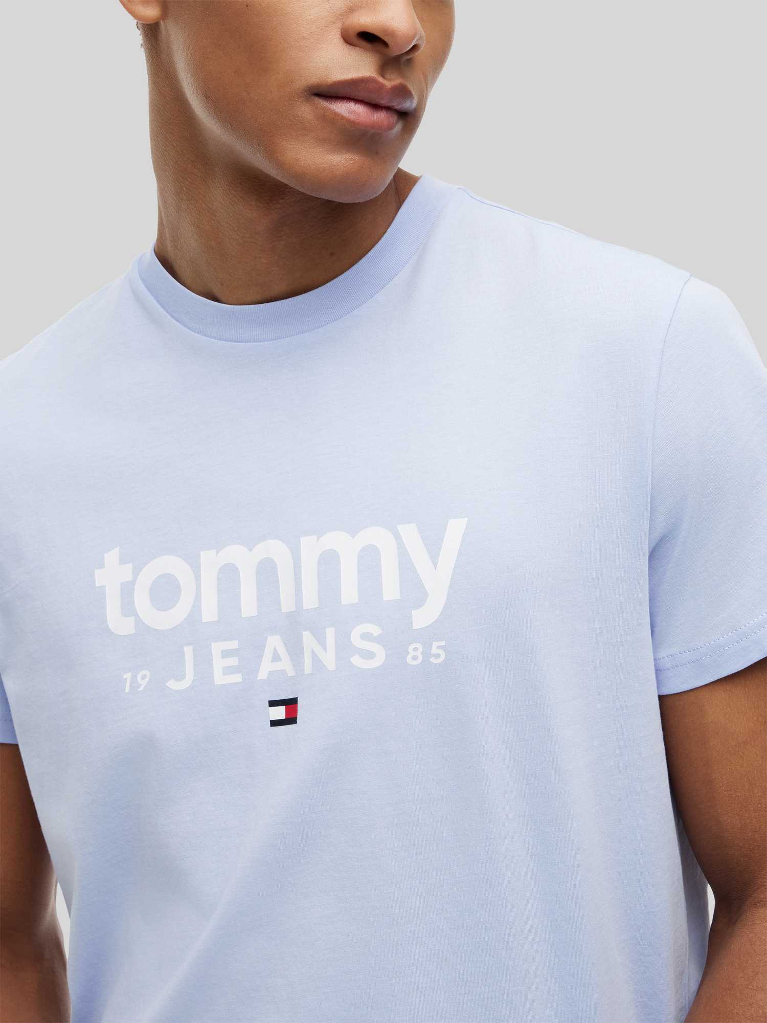 Tommy Jeans - Herren - T-Shirt - L - Hellblau - Bild 2