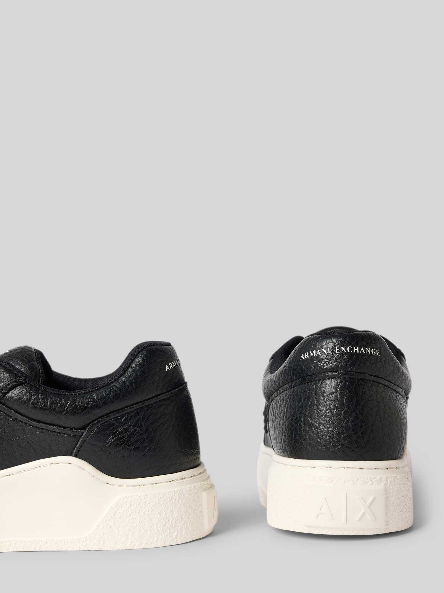 Armani Exchange - Low-Profile Platform Sneakers - Shoes - Herren - Schwarzk - 41 Eu - Bild 3
