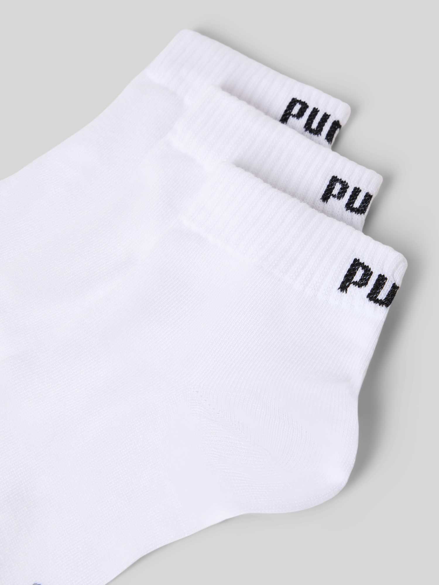 PUMA Quarter Socks Unisex (3-Pack), Clothing, White, 43-46 - Bild 6