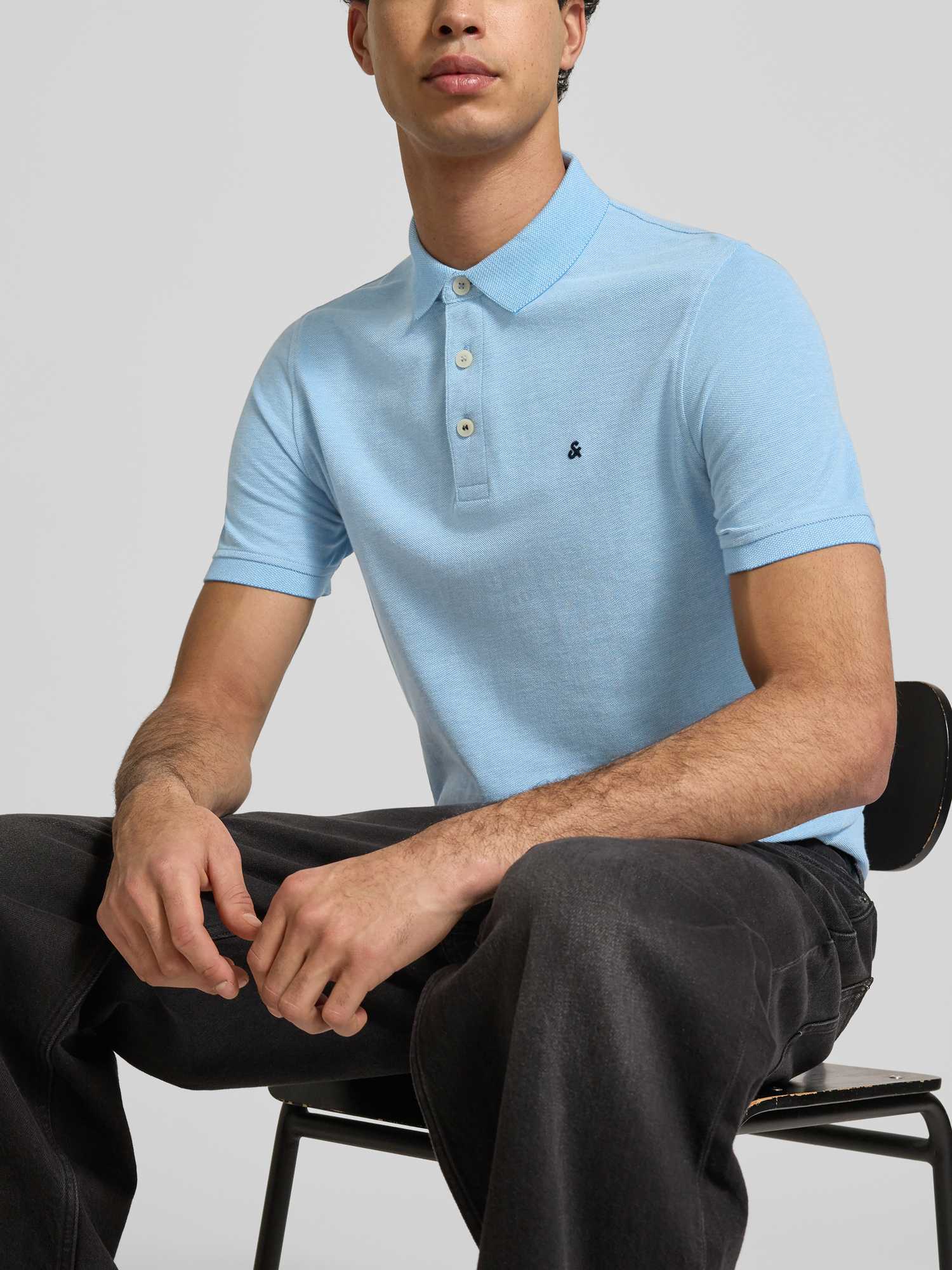 Jack & Jones Herren Jjepaulos Polo Ss Noos Polohemd (1er Pack) - Bild 2