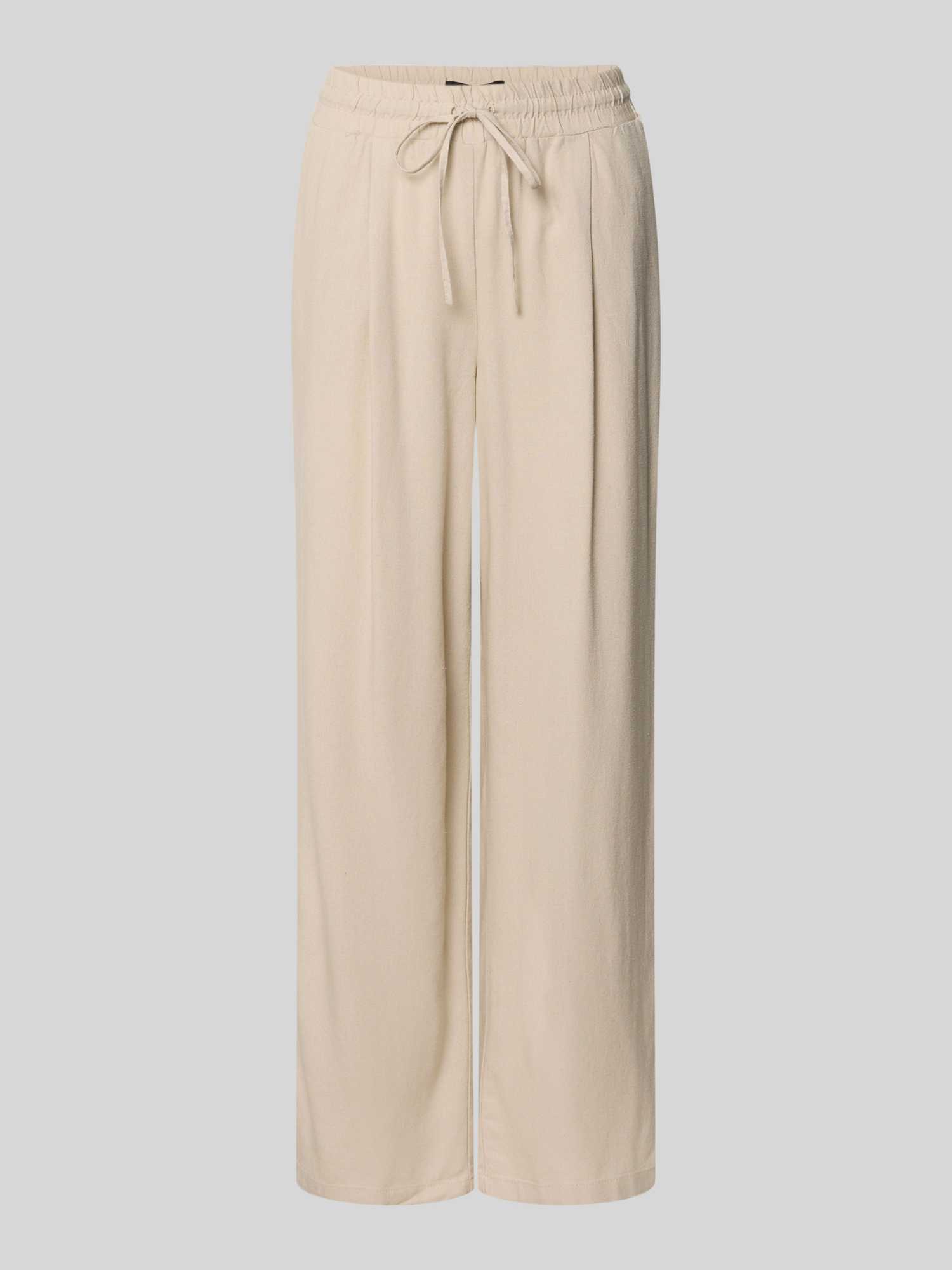 Vero Moda Damen Bundfaltenhosen Beige Gr. Groß - Image 3