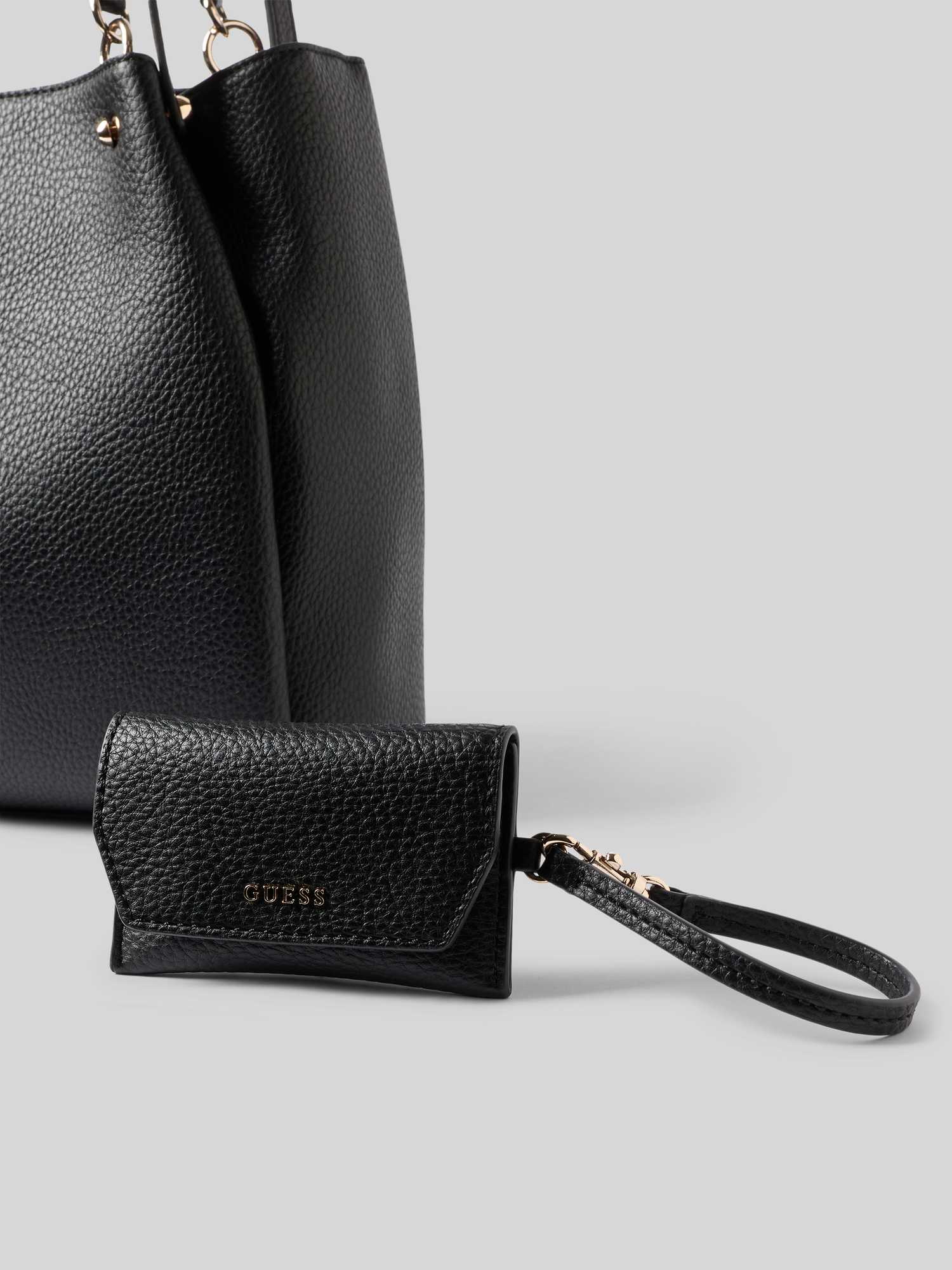 Guess, Damen, Handtasche, Lorella Girlfriend Tote, Schwarz - Bild 5