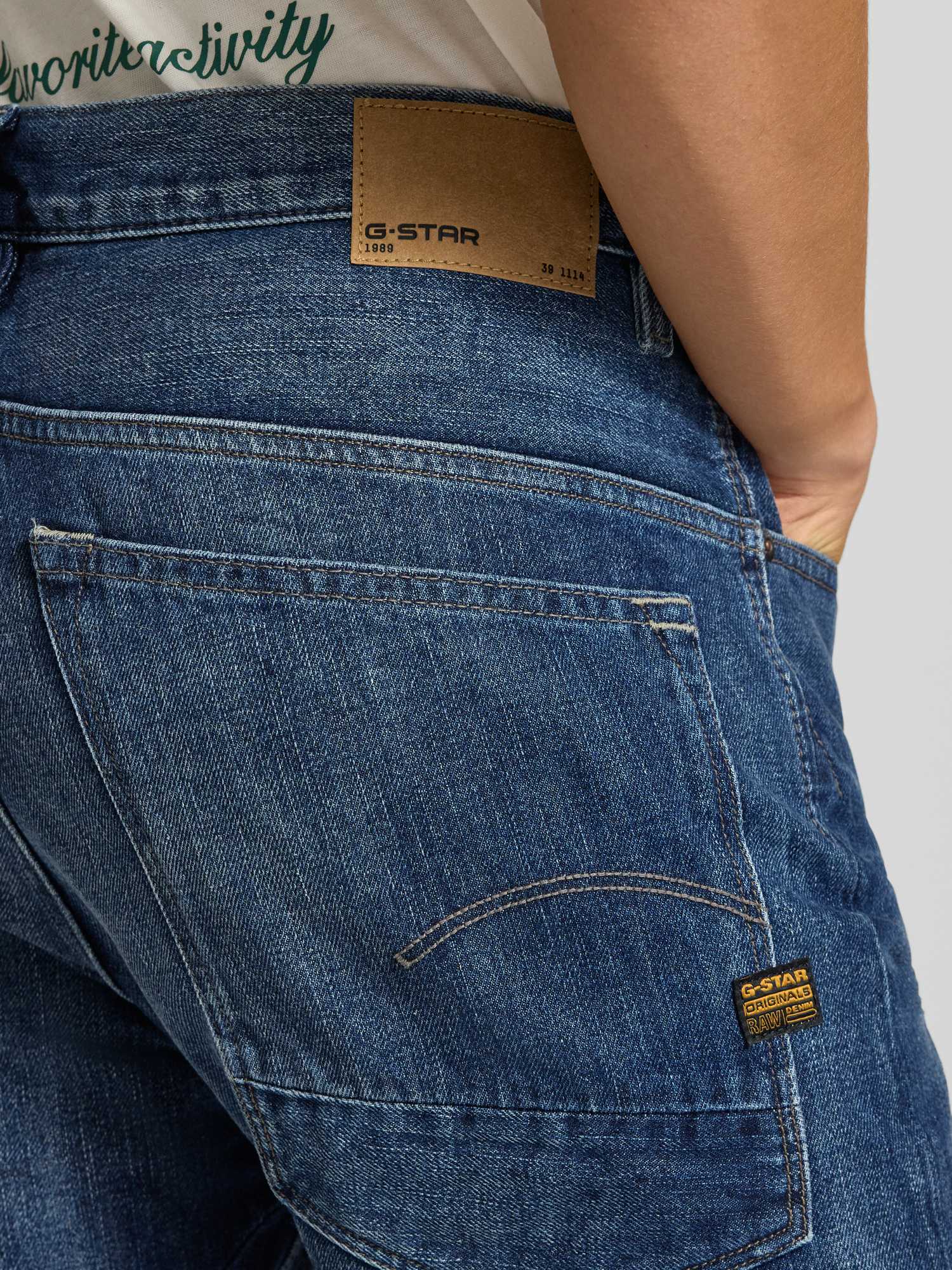 G-Star Raw Herren Tapered Fit Jeans Blau Gr. 34/32 - Bild 4