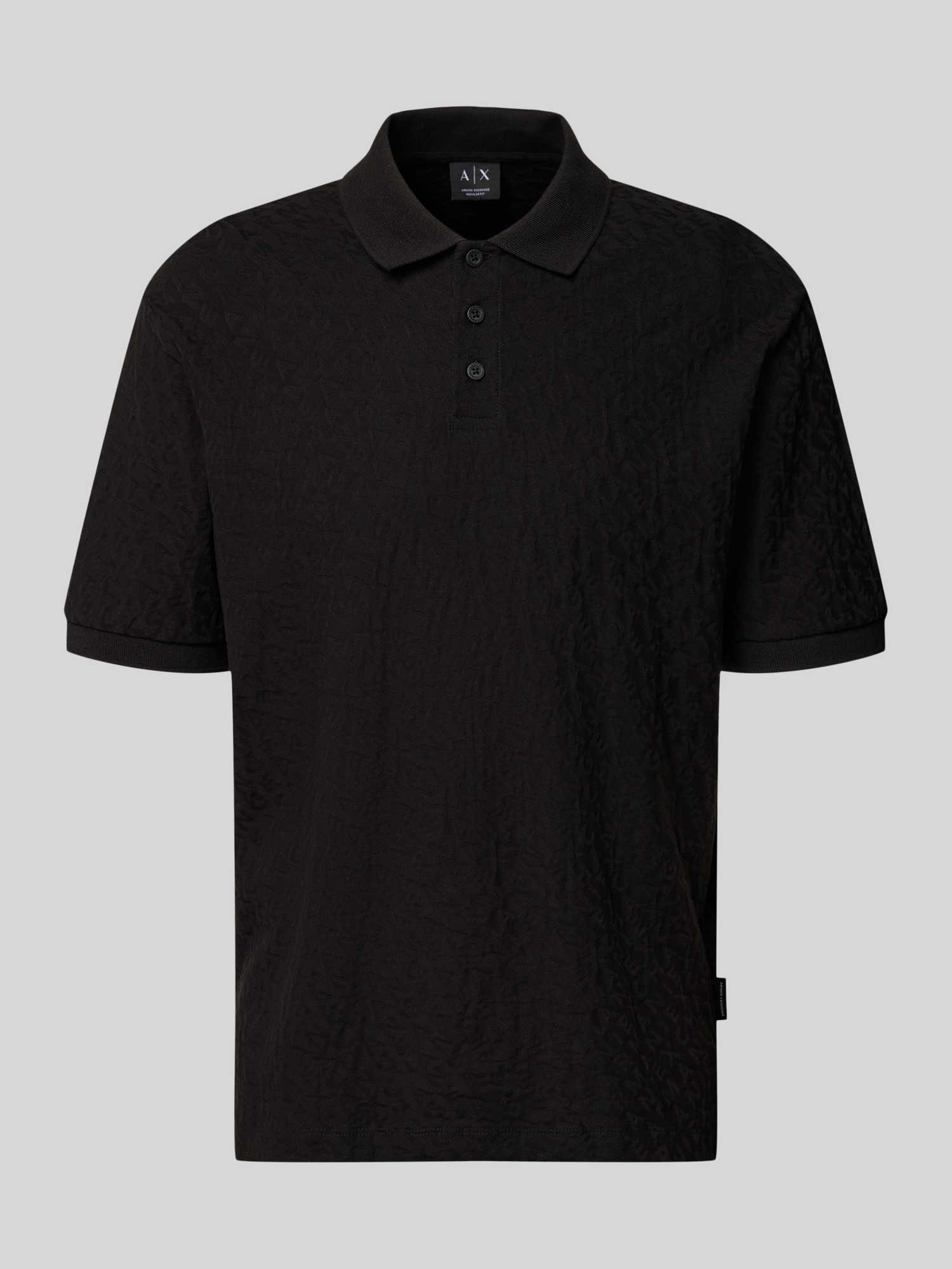 Armani Exchange Heren Poloshirts In Schwarz Maat Extra Large 