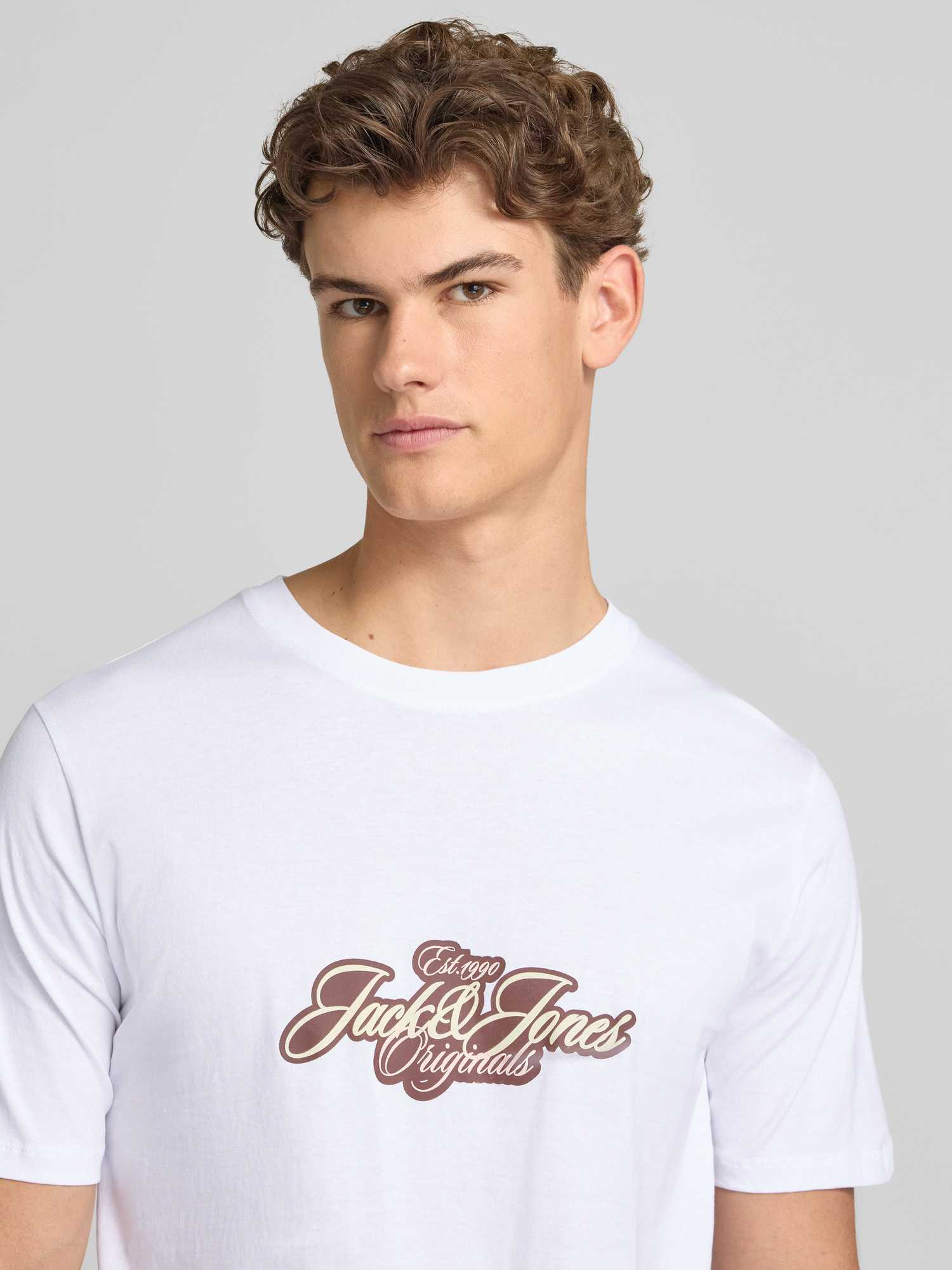 Jack & Jones - T-Shirt - Gr. S - Weiß - Bild 2