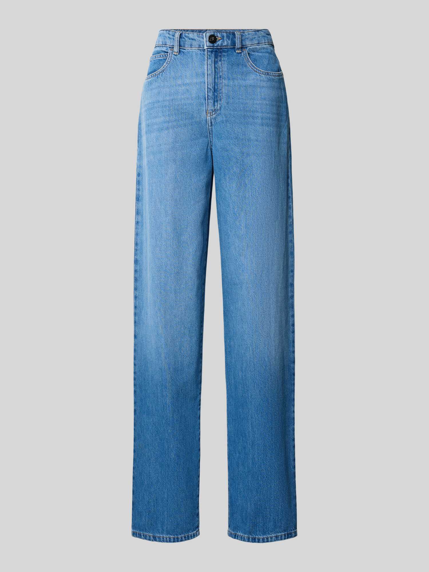 Emporio Armani Damen Armani Relaxed Fit Jeans Blau Gr. 30 