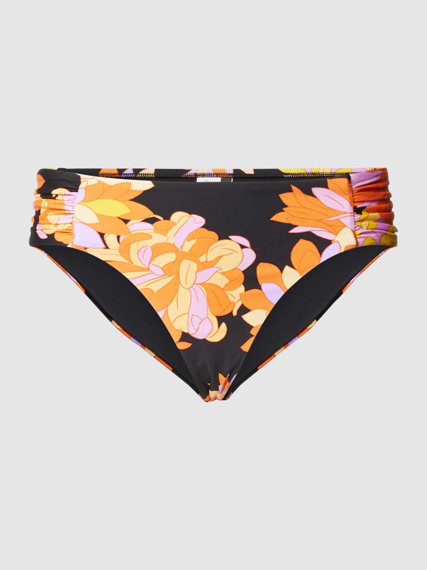 Bikinislip met all-over bloemenmotief, model ‘Ruched’