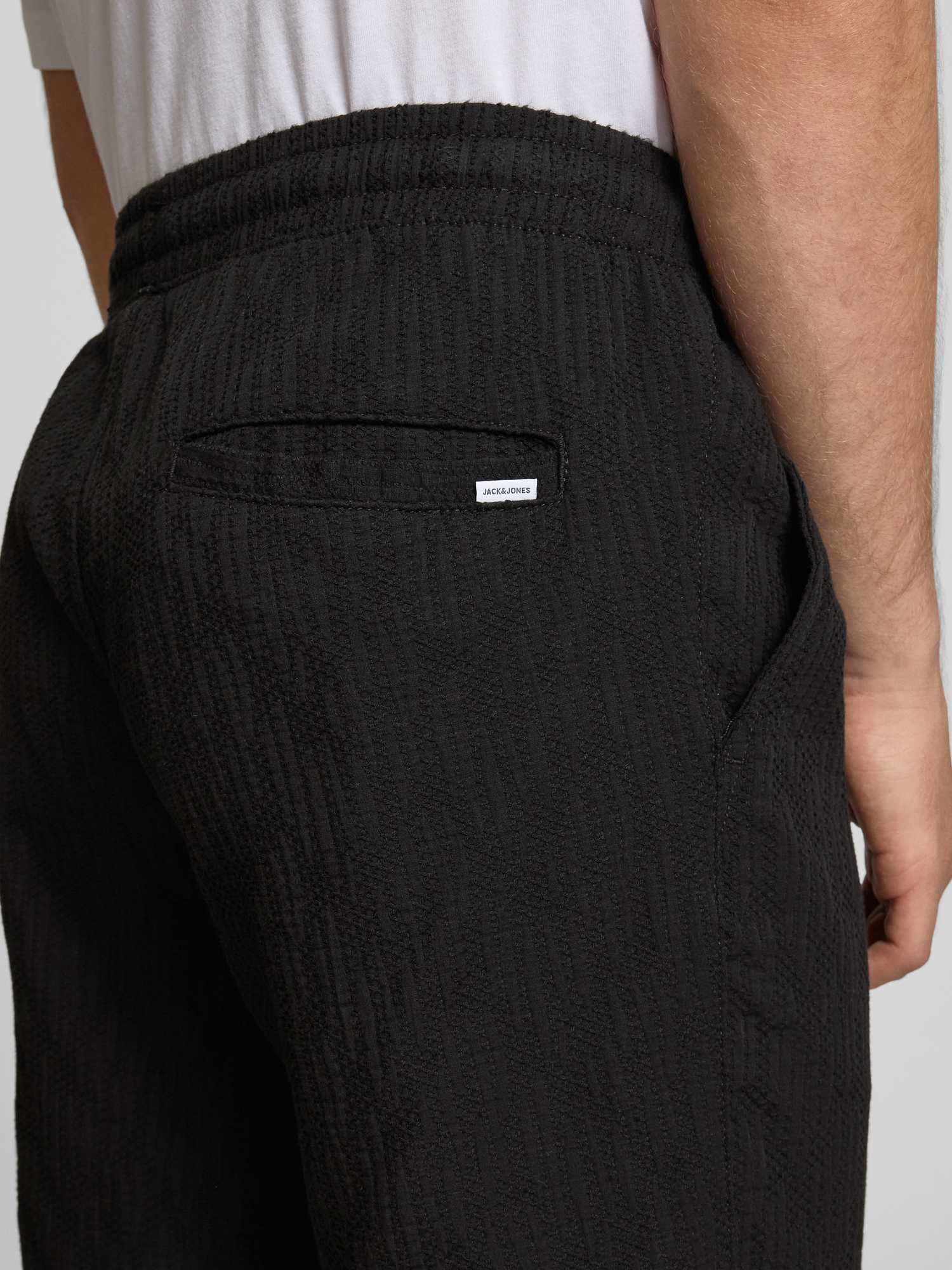 Jack & Jones - Herren Shorts - Strukturmuster - Schwarz - XL - Bild 2