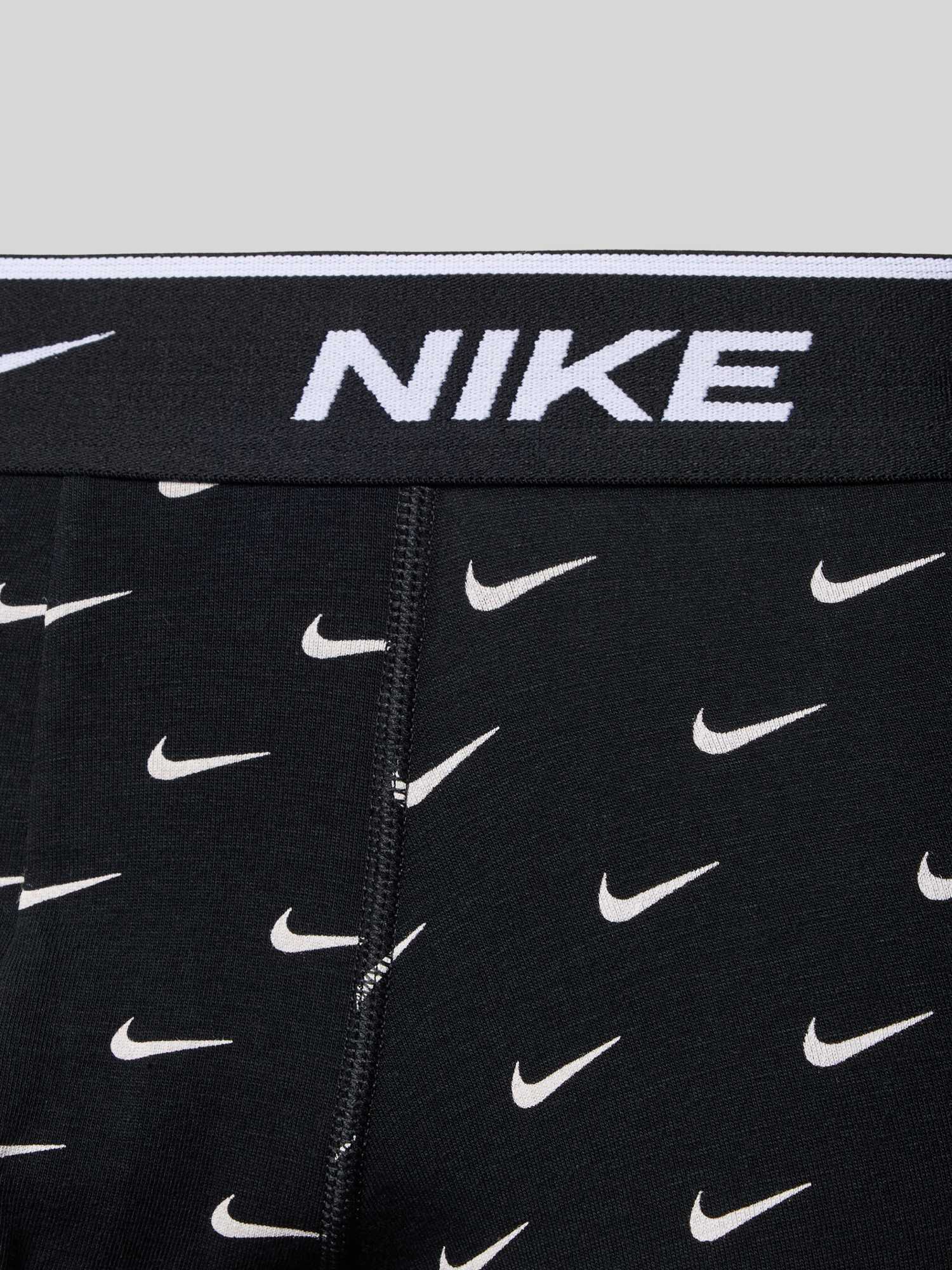 Nike Herren Schwarz Essential Cotton Stretch Boxer Short 3Er Pack - Bild 8
