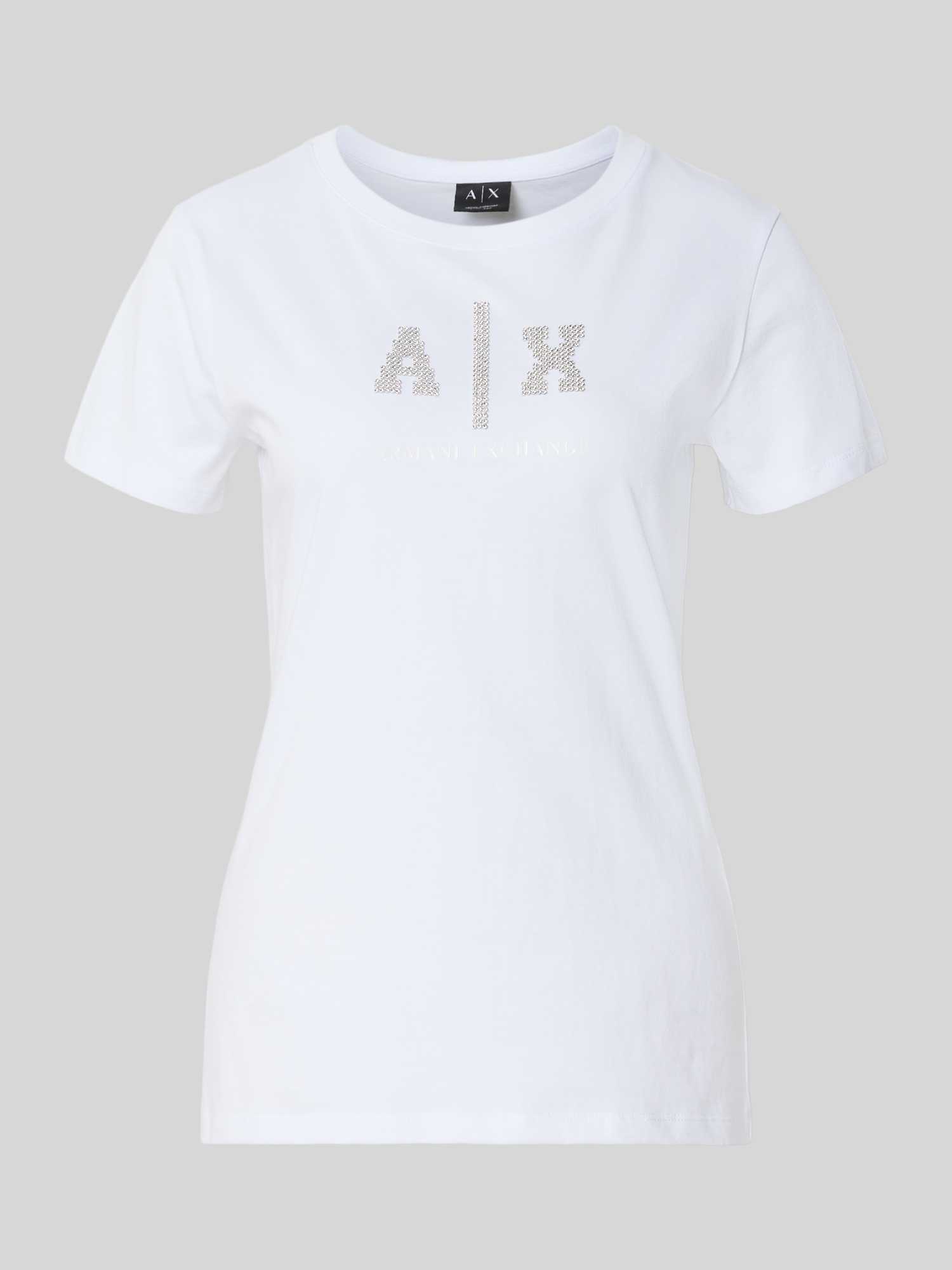 Armani Exchange Damen T-Shirts Beige Gr. Klein