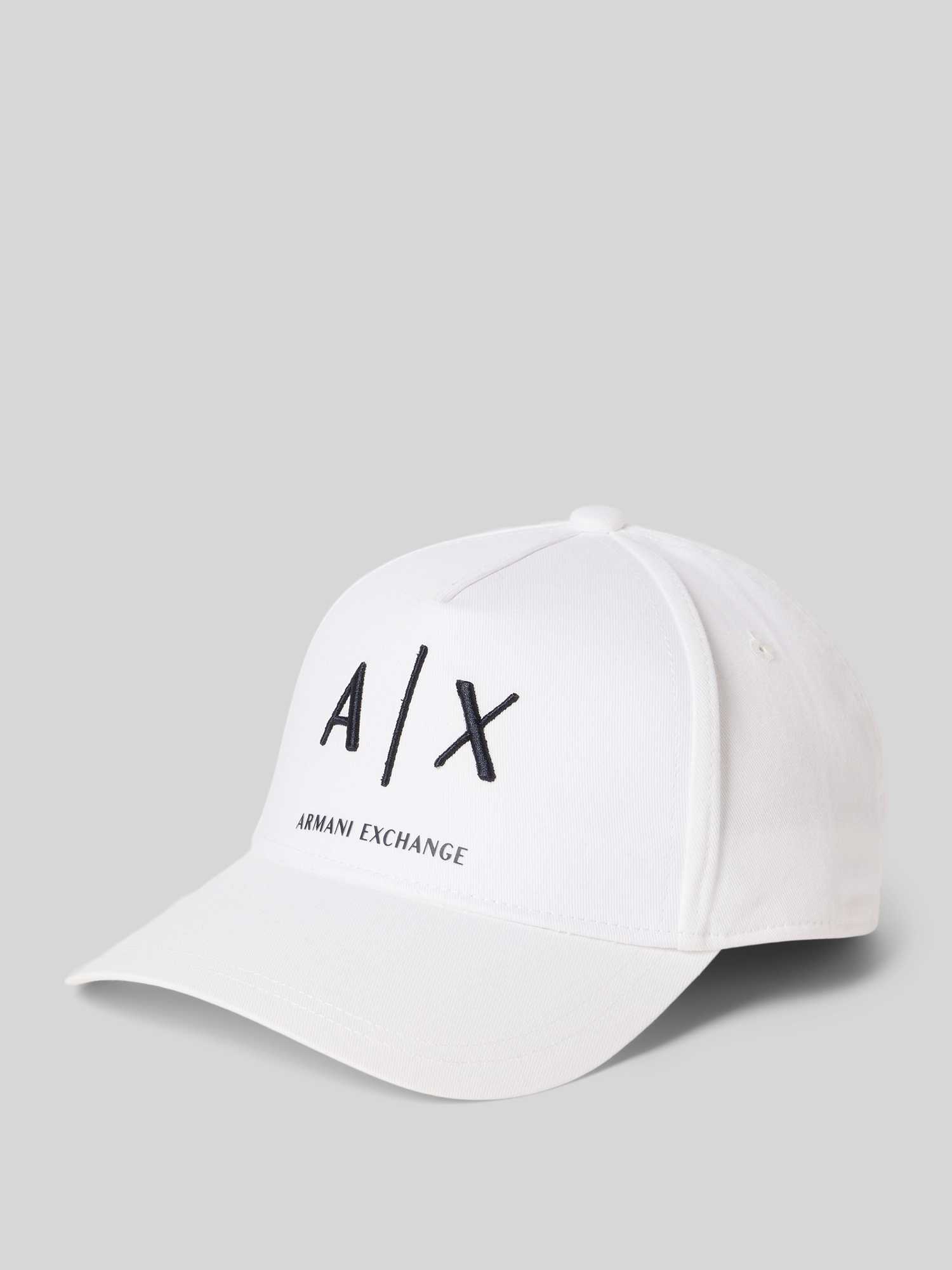 Armani Exchange Heren Petten In Wit/Beige Maat 1 