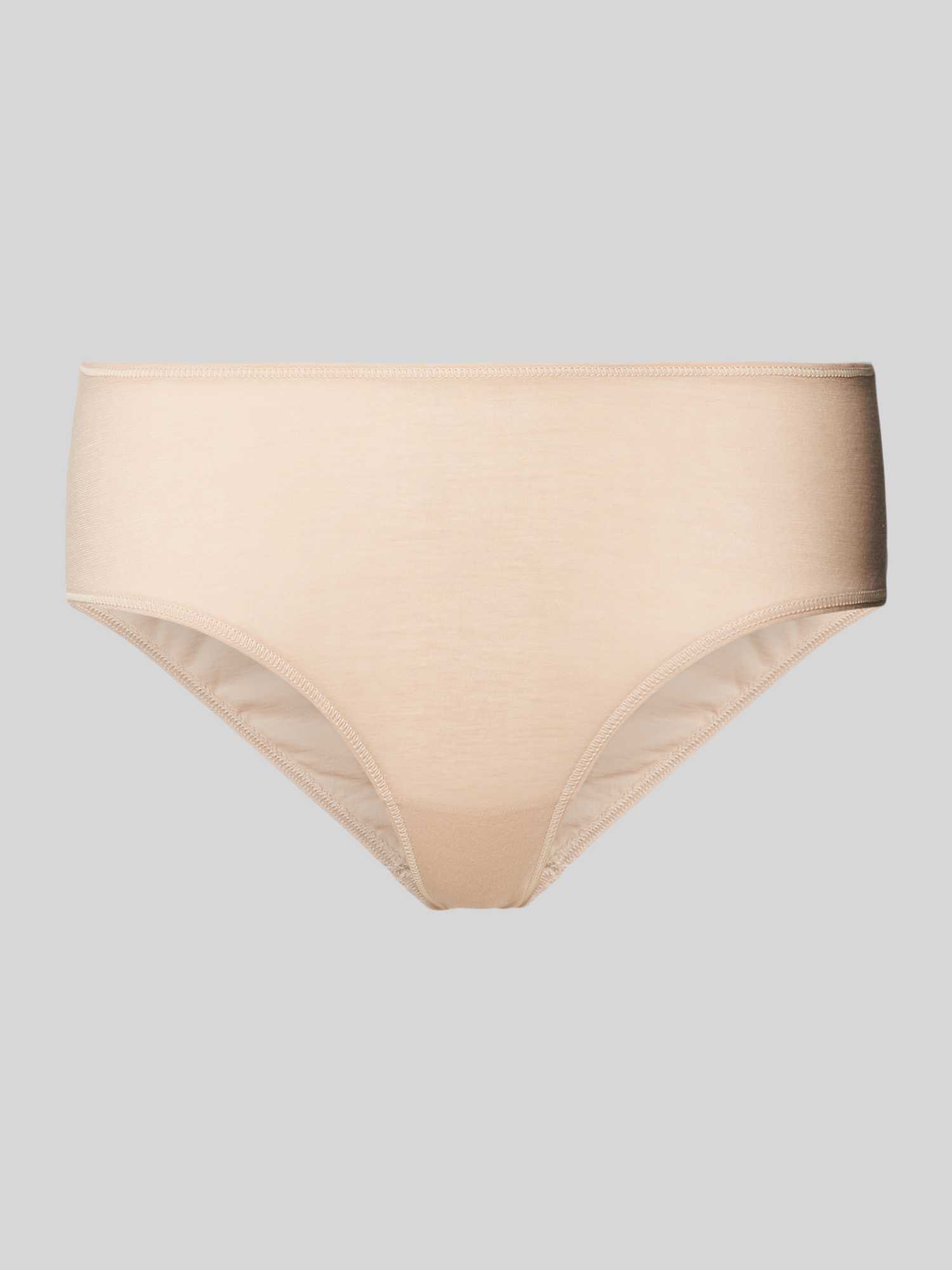 Hanro Dames Slips In Wit/Beige Maat Large