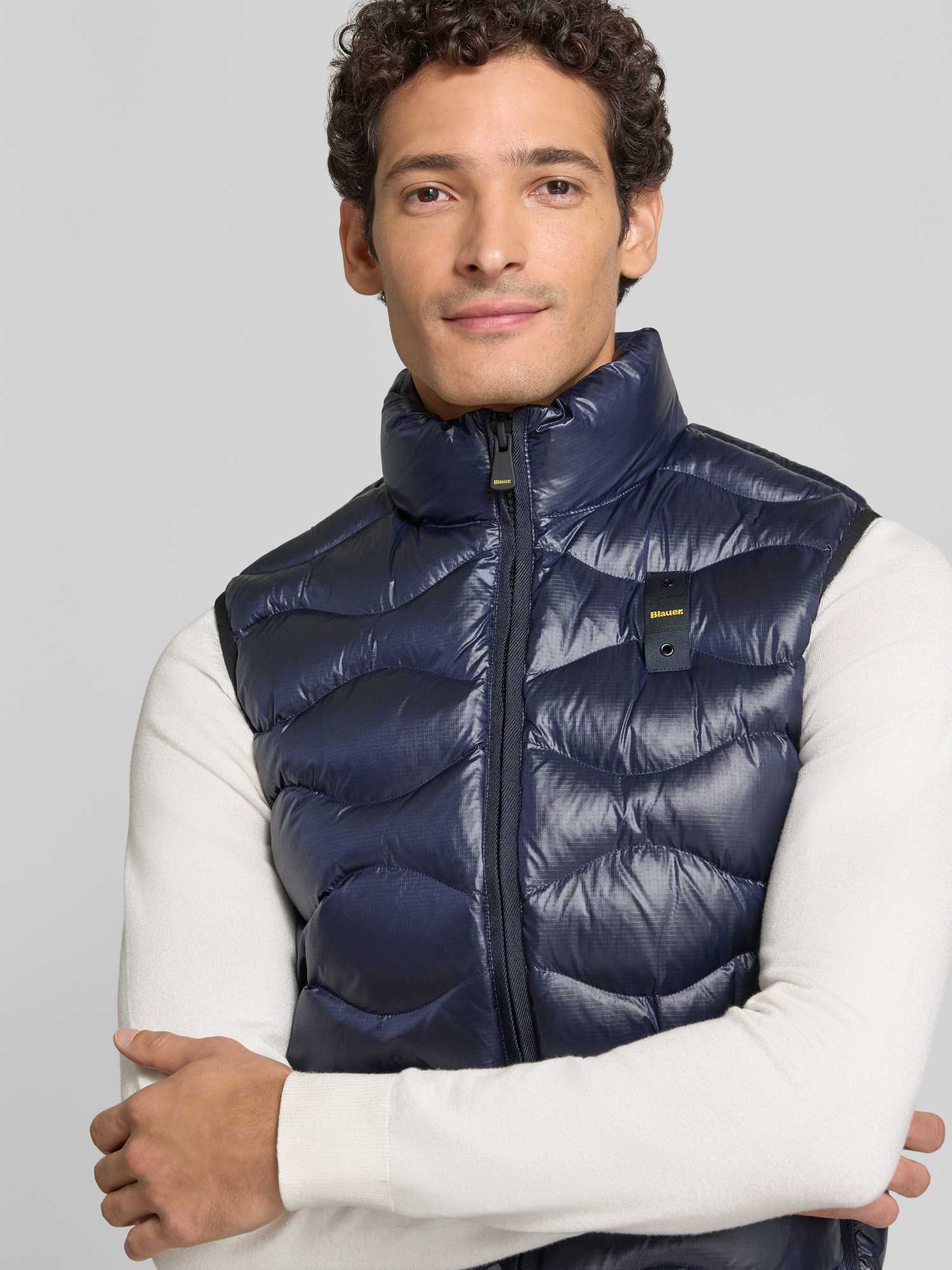 Blauer Usa Herren Marine Outdoorwesten, Blau, Gr. L - Bild 4
