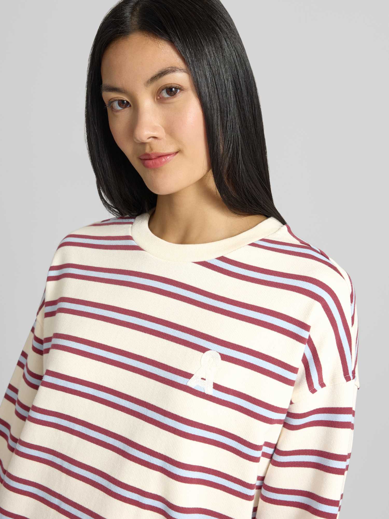 Armedangels, Damen, Pullover, Women's Frankaa Maarlen Bold, Rosa, Mehrfarbig, (XL) - Bild 4