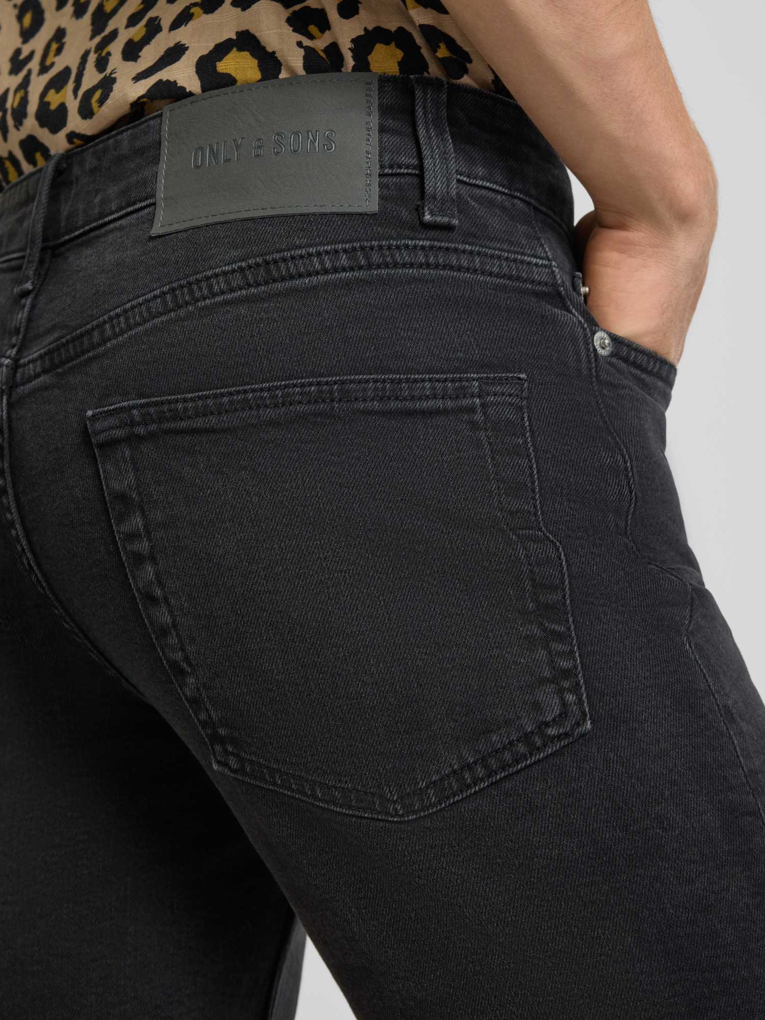 Only And Sons Herren Schwarz Short - Onsply Box Pim Dnm Shorts - M - Für Männer - Größe M - Bild 3