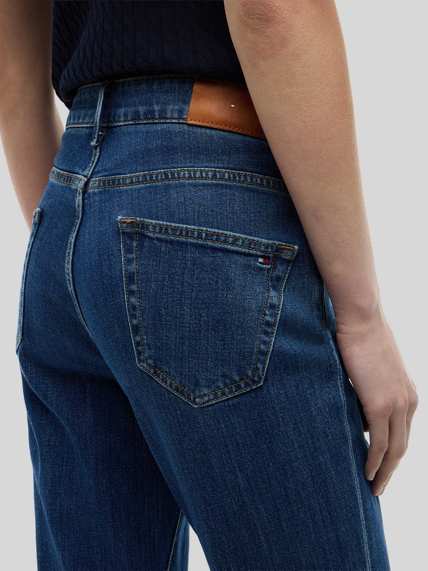 Tommy Hilfiger Damen Bootcut-Jeans Blau Gr. 29/32 - Bild 4