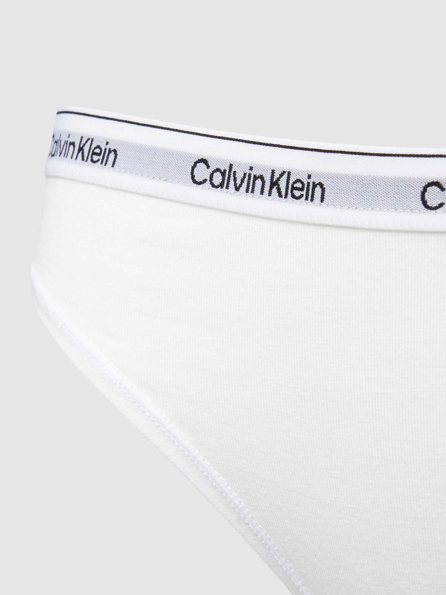 Calvin Klein Damen 3er Pack Strings mit Stretch - Bild 5