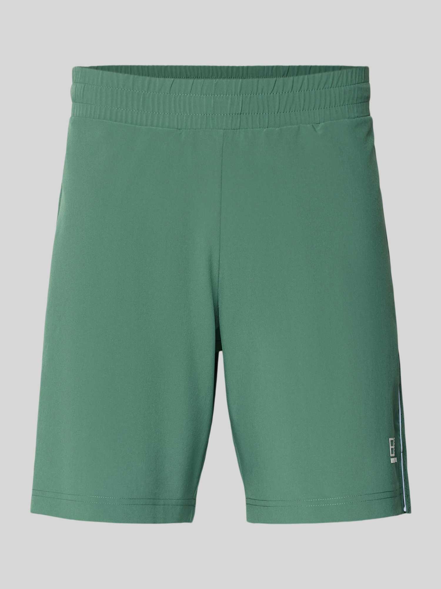 Short met elastische band en logo