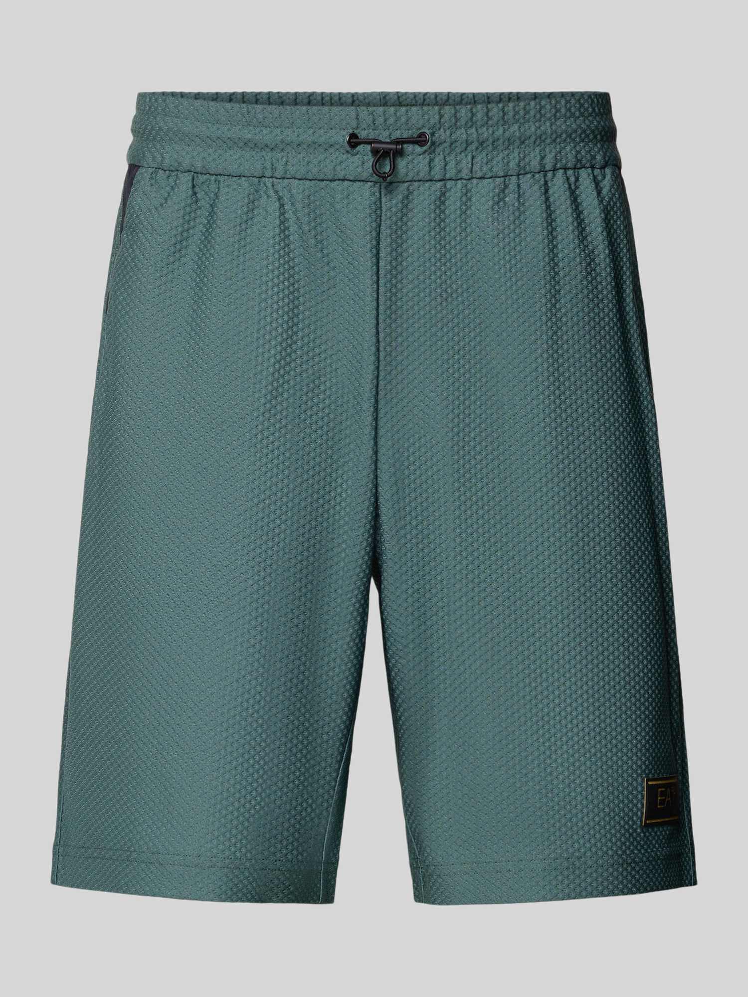 Regular fit korte broek met Structuurpatroon