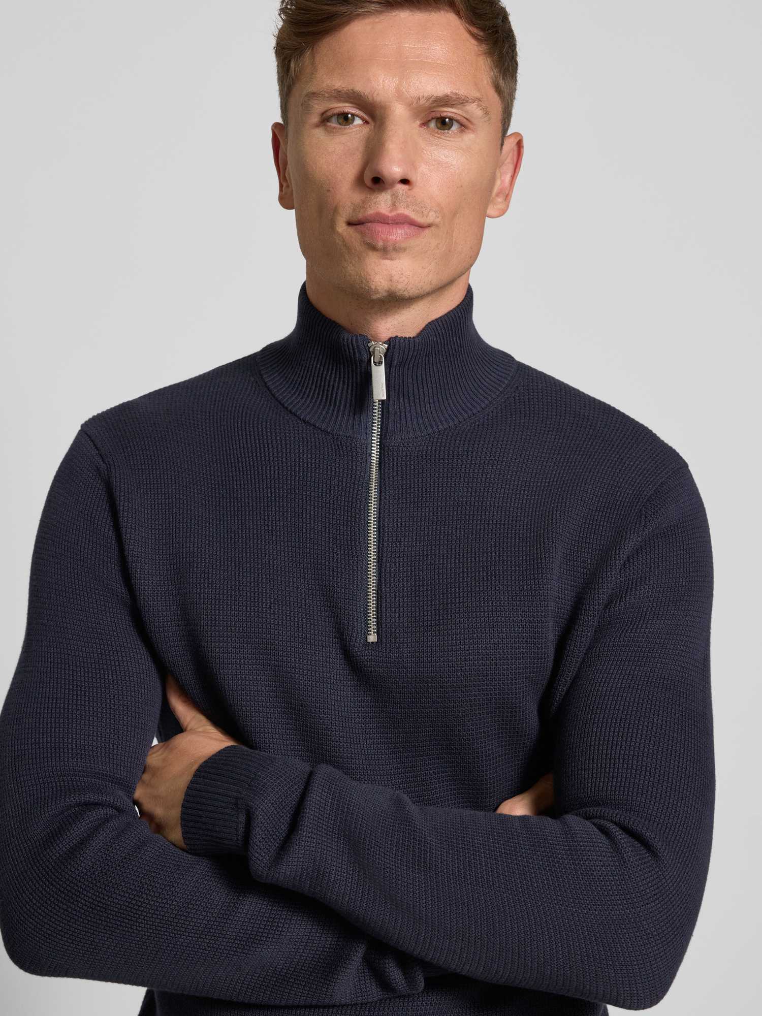 Selected Homme male Pullover Half-zip | Jumper - Bild 3