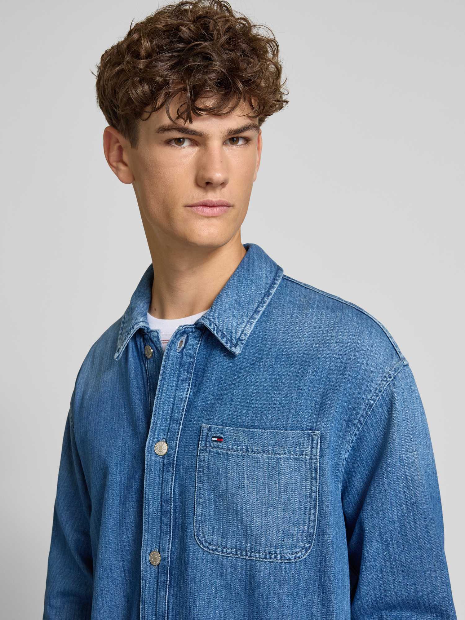 Tommy Jeans - Herren Jeansjacke - Blau - M - Bild 2