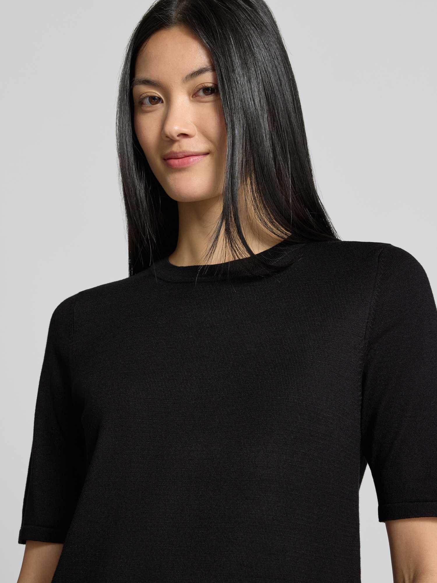 Ichi - Ihluls O-Neck Ss Black - Gr. - Xxl - Bild 3