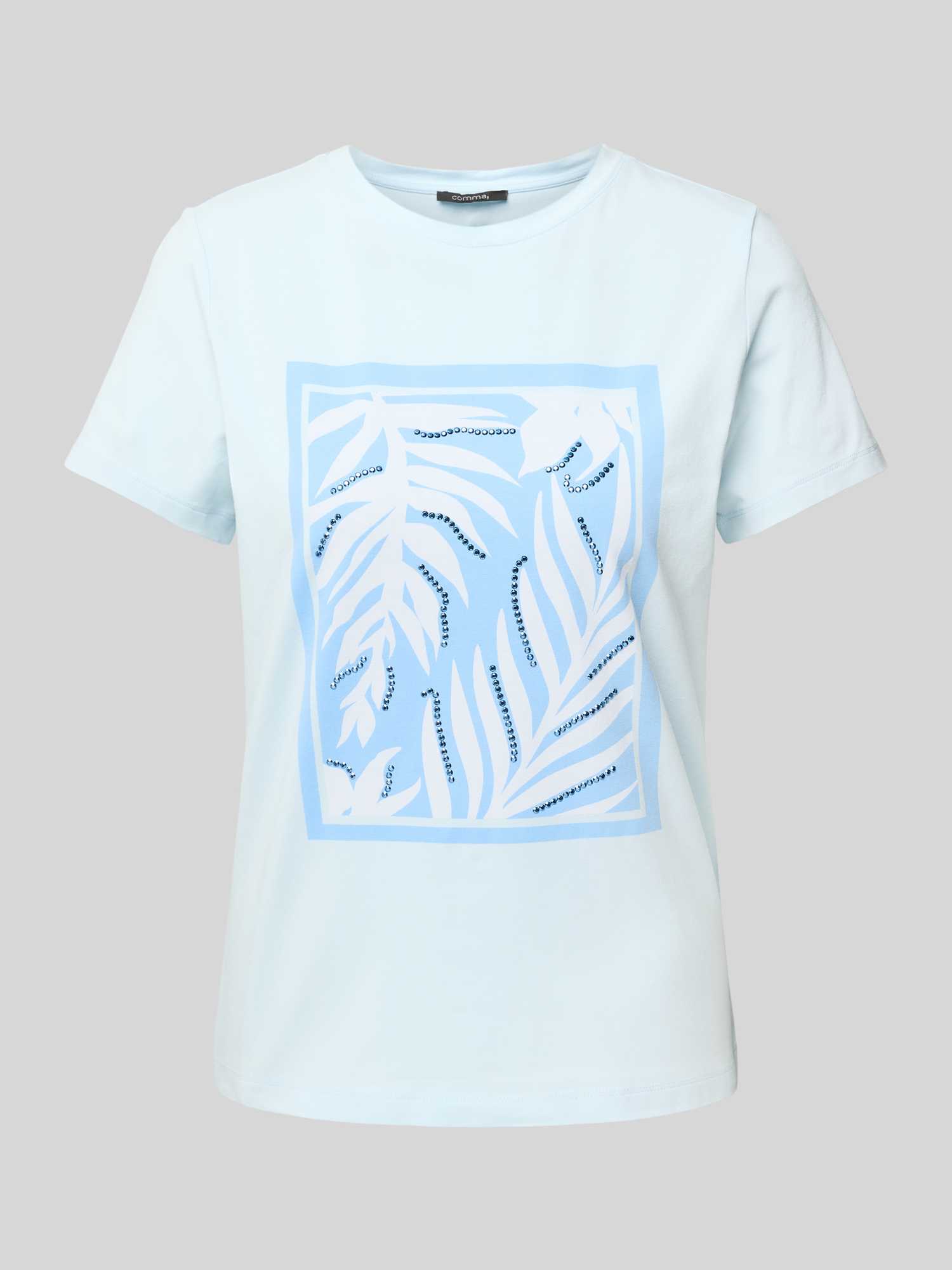 T-shirt met motiefprint