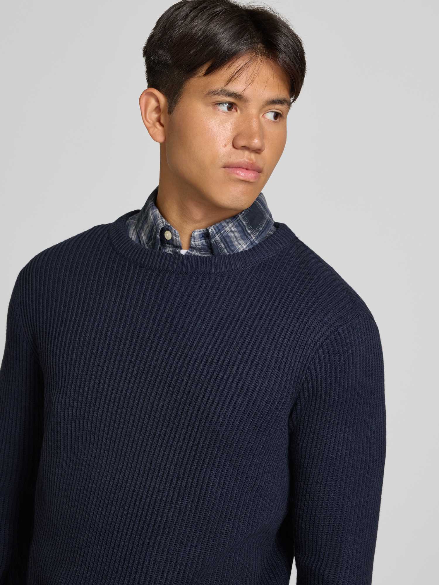 Jack & Jones - Herren - Pullover - Rundhals - Blau - M - Bild 2