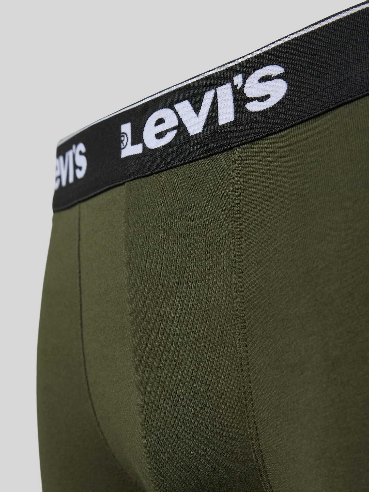 Levi's Boxershorts 3er-Pack Uni Kaki Combo - Größe XL - Bild 6