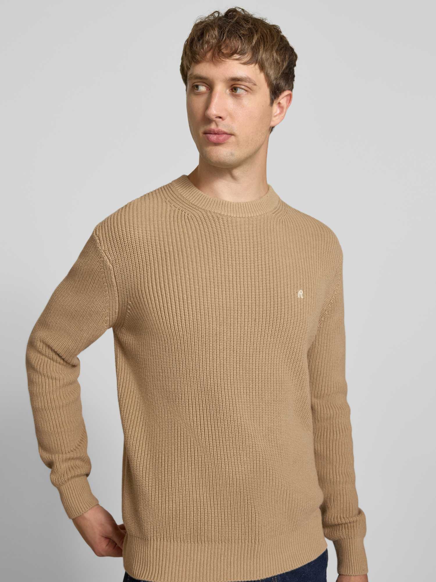 Replay , Herren, Strickwaren, Beige, Xl - Bild 3